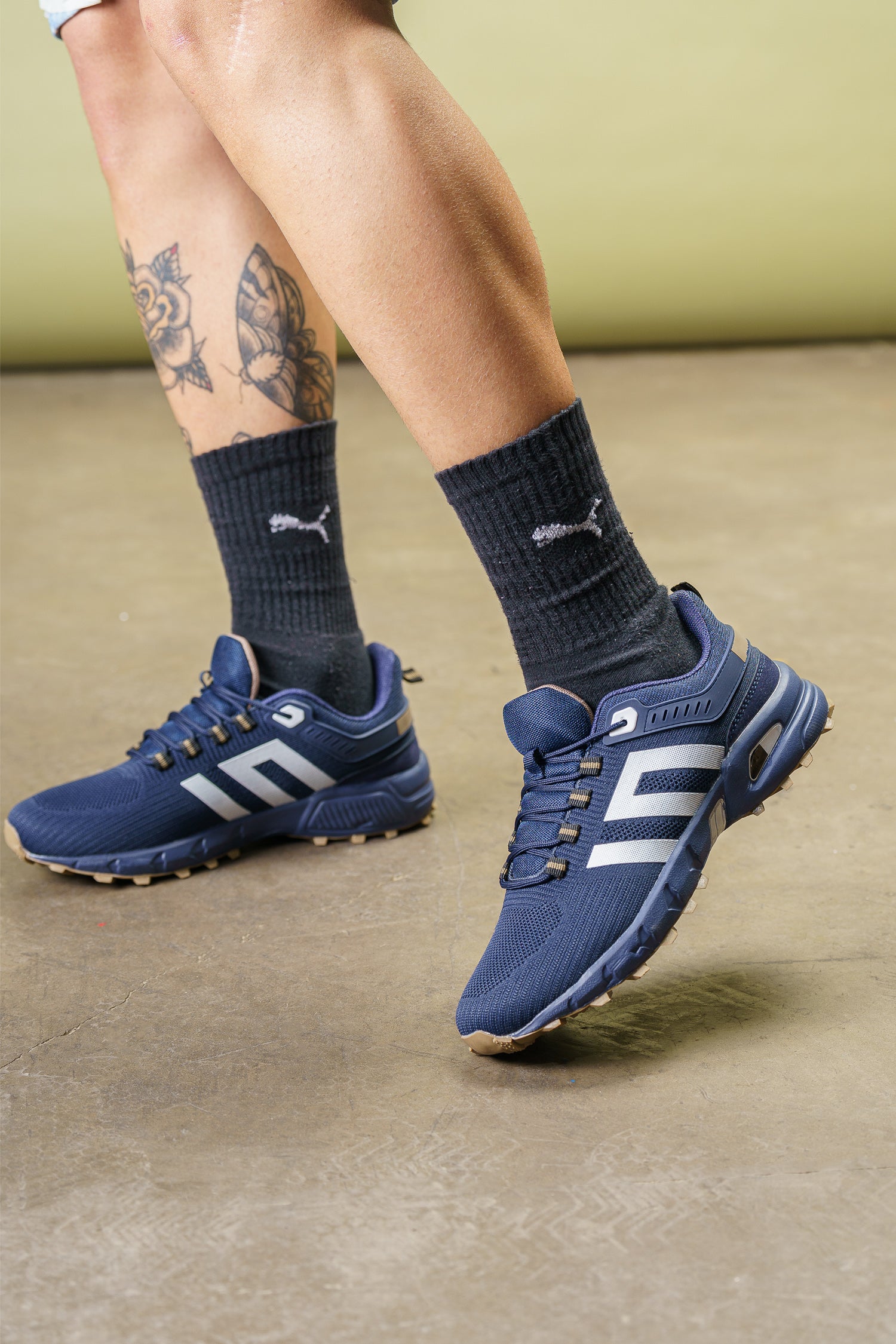 Zapatilla Hombre Azul Burke Chinitown Apóstol