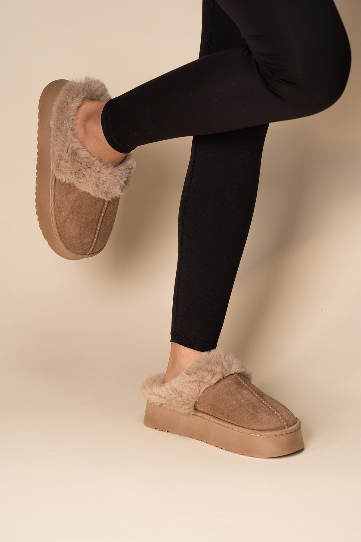 Pantufla Mujer Khaki Odie Chinitown Chinitown