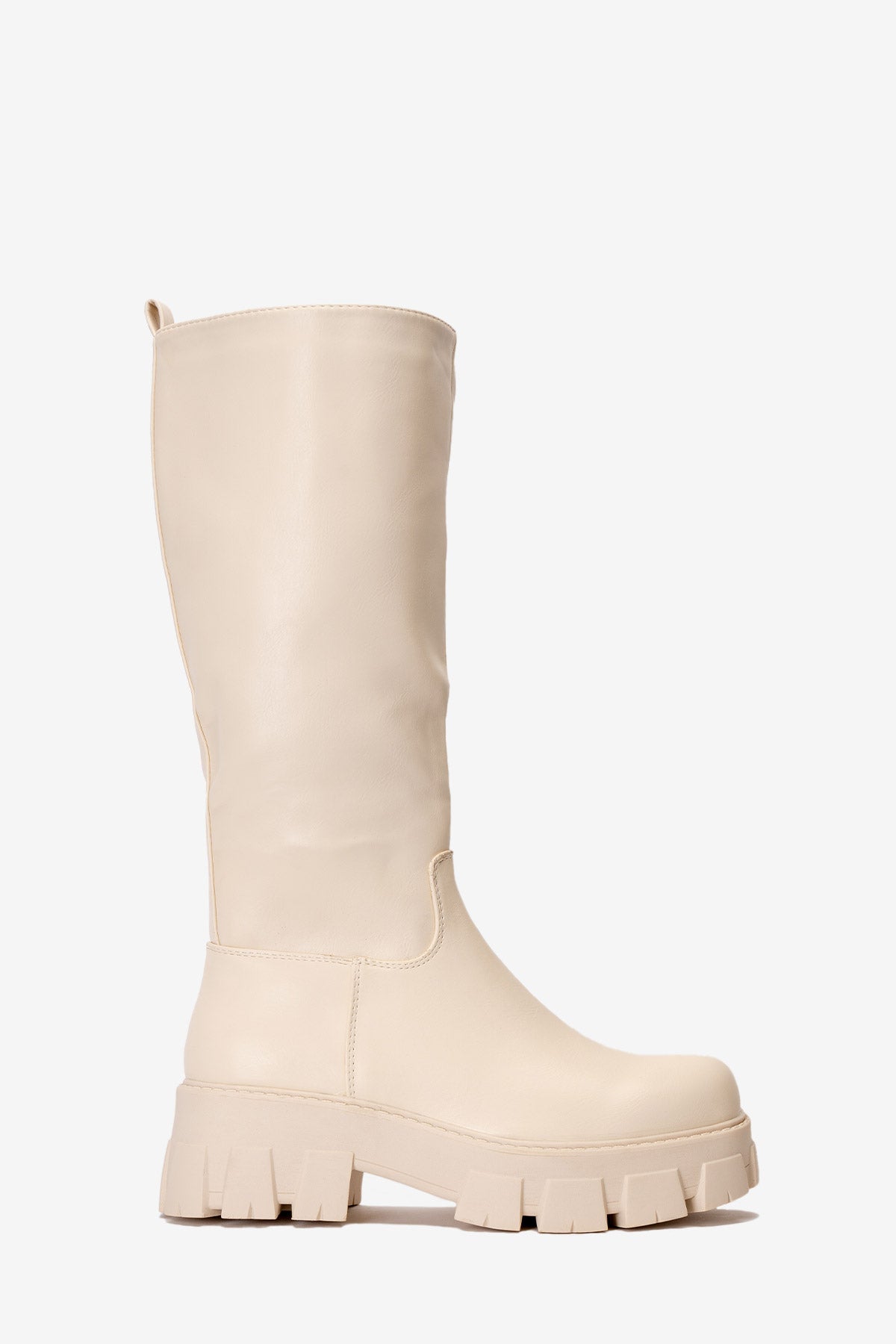 Bota Larga Mujer Blanco Siggy Chinitown Chinitown
