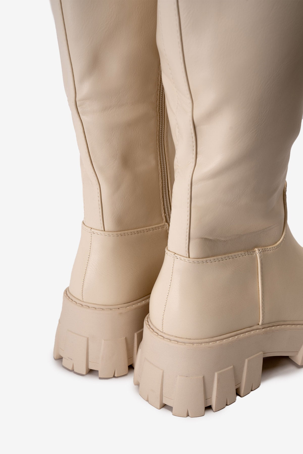 Bota Larga Mujer Blanco Siggy Chinitown Chinitown