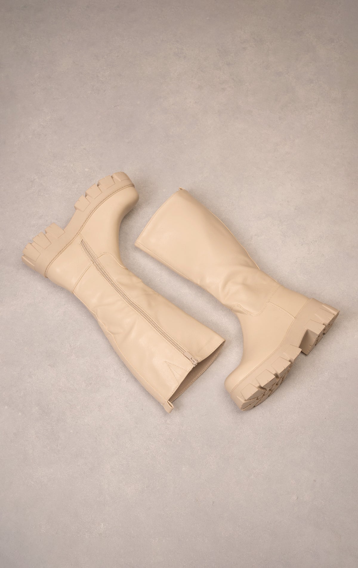 Bota Larga Mujer Blanco Siggy Chinitown Chinitown