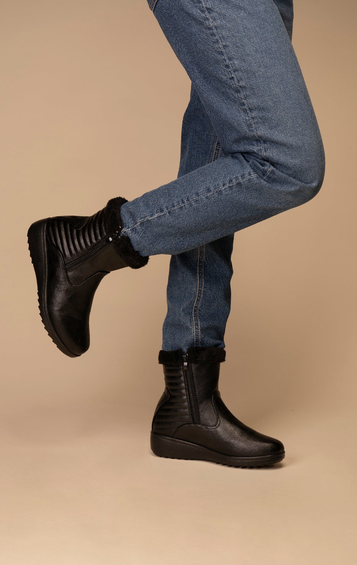 Botín Mujer Negro Deborah Chinitown Chinitown