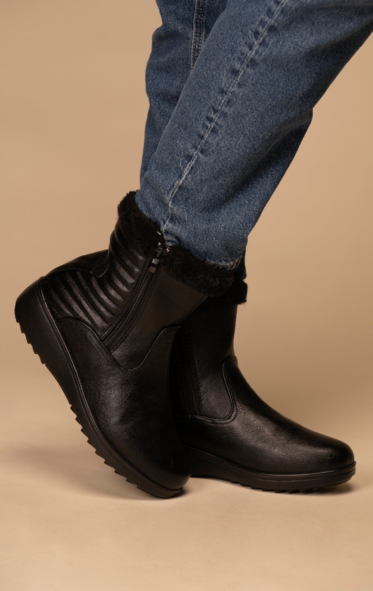 Botín Mujer Negro Deborah Chinitown Chinitown