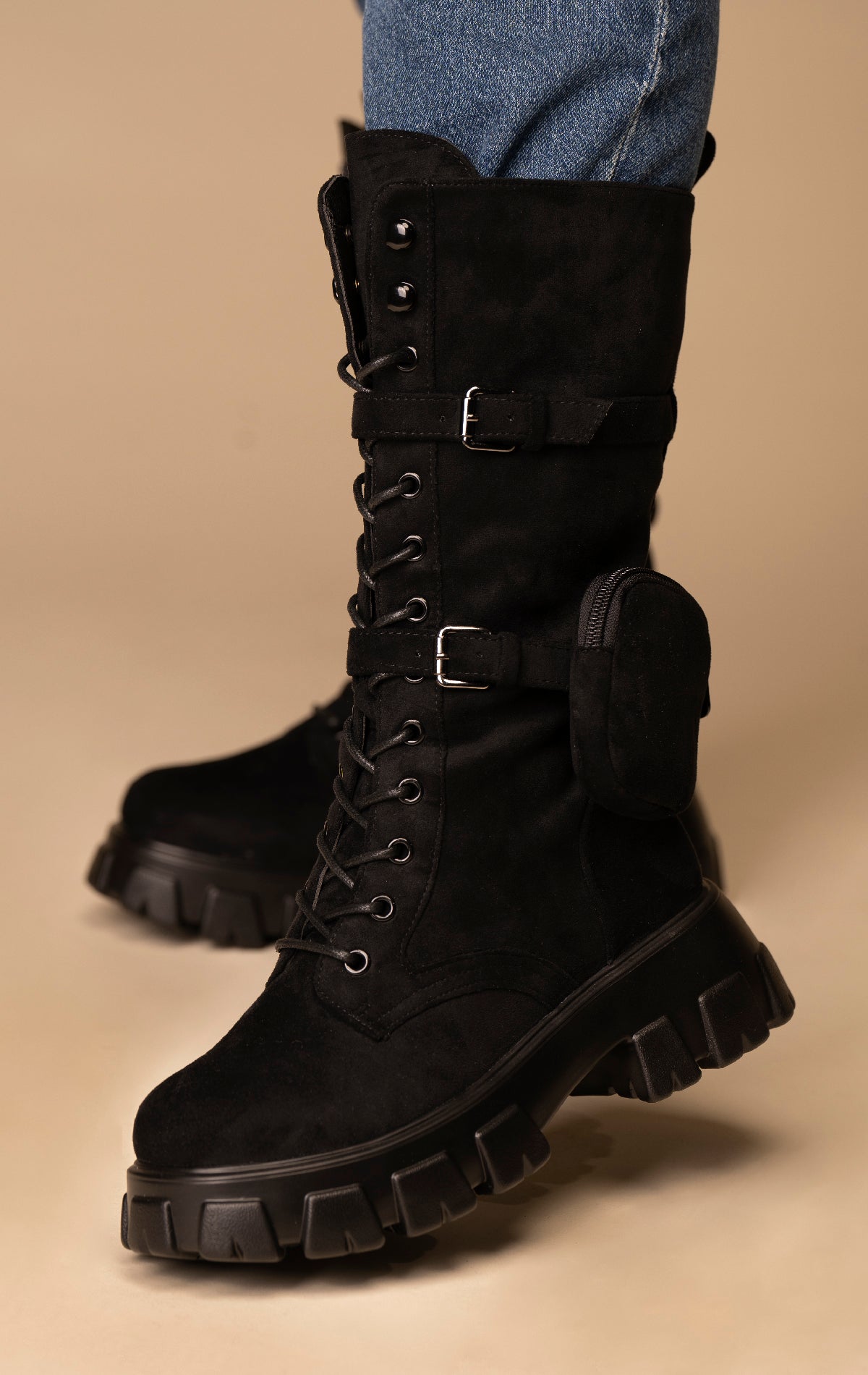 Bota Larga Mujer Negro Varushka Chinitown Chinitown