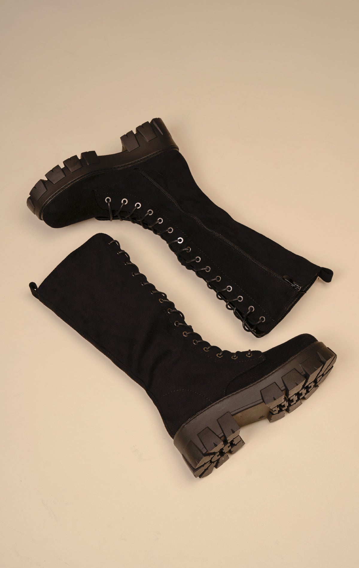 Bota Larga Mujer Negro Lagertha Chinitown Chinitown