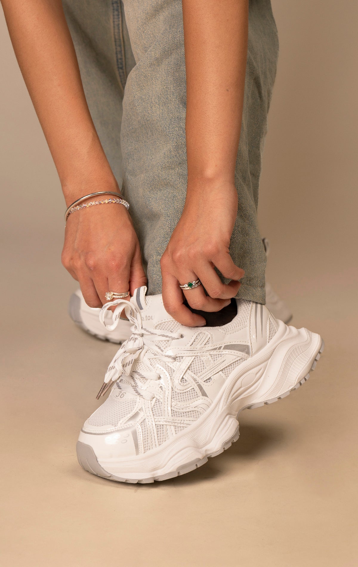 Zapatilla Mujer Blanco Haniel Chinitown Chinitown