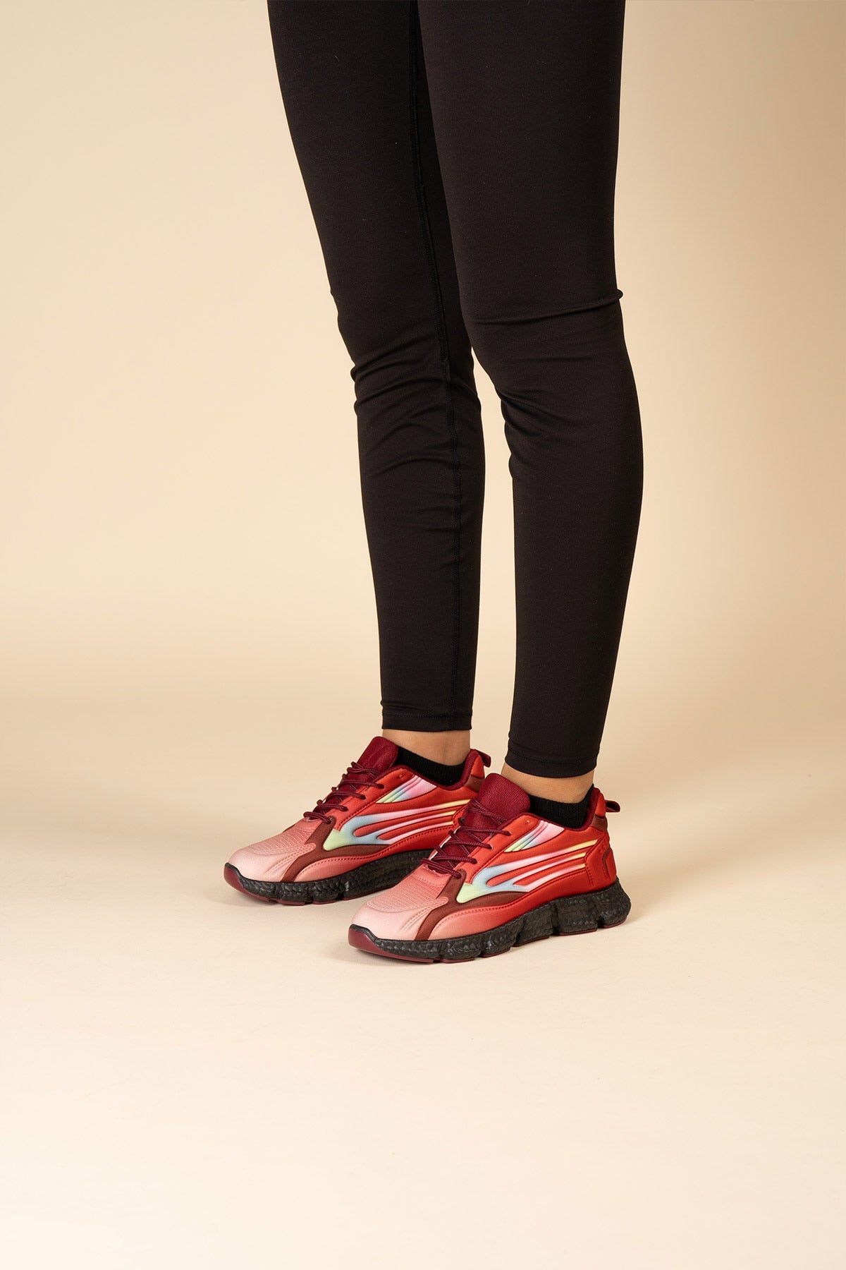 Zapatilla Deportiva Mujer Rojo Luz Chinitown Chinitown