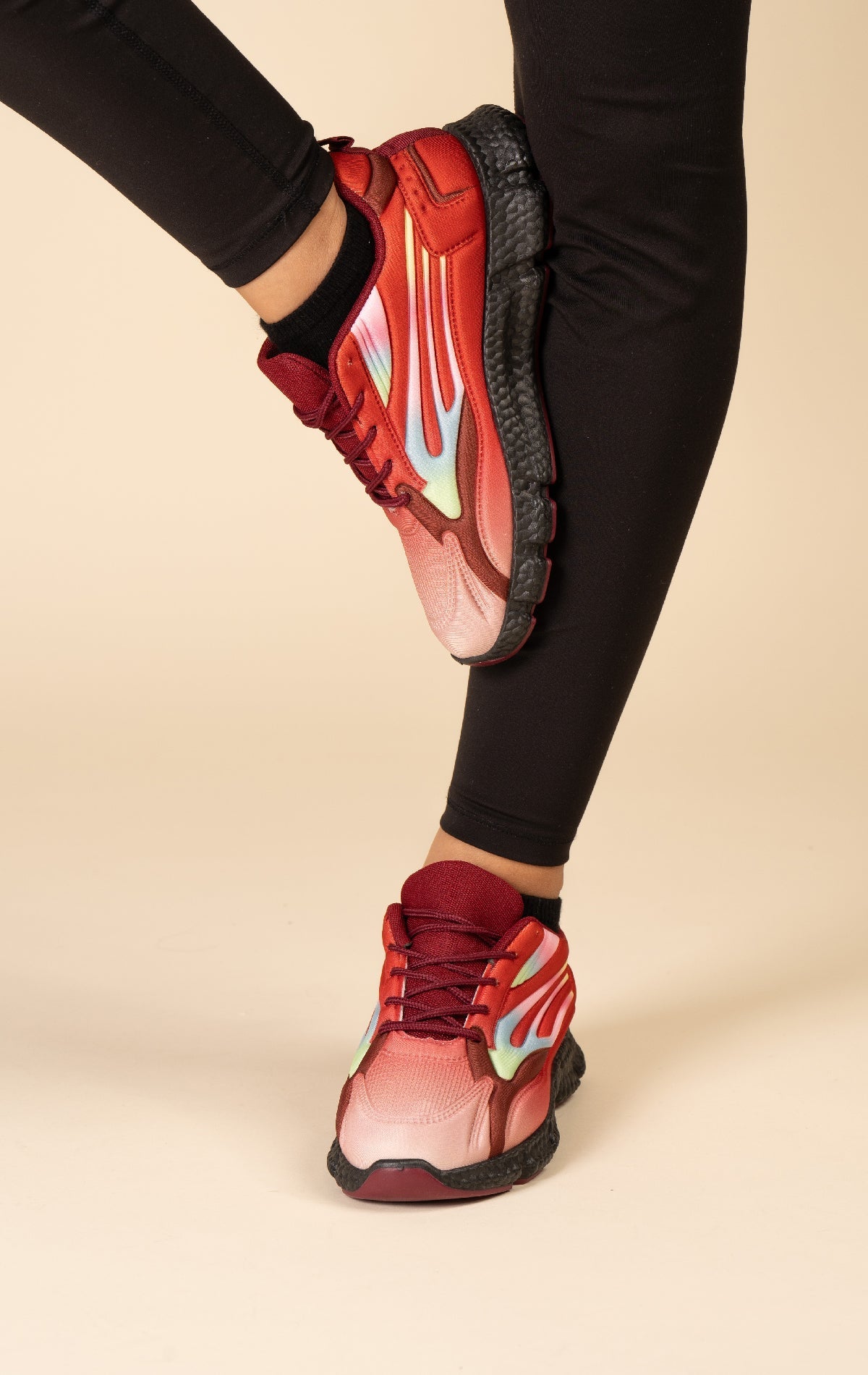 Zapatilla Deportiva Mujer Rojo Luz Chinitown Chinitown