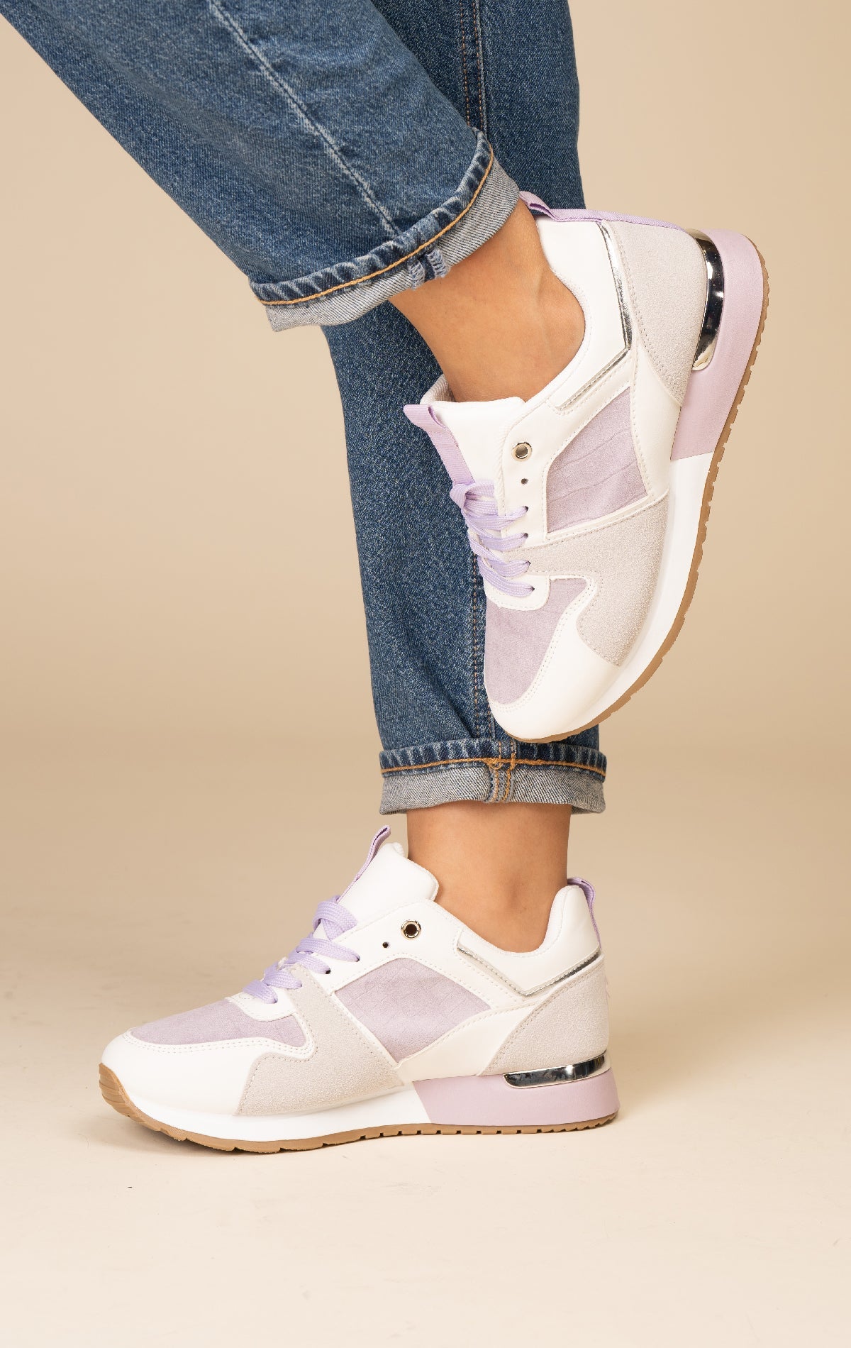 Zapatilla Urbana Mujer Morado Sayda Chinitown Chinitown