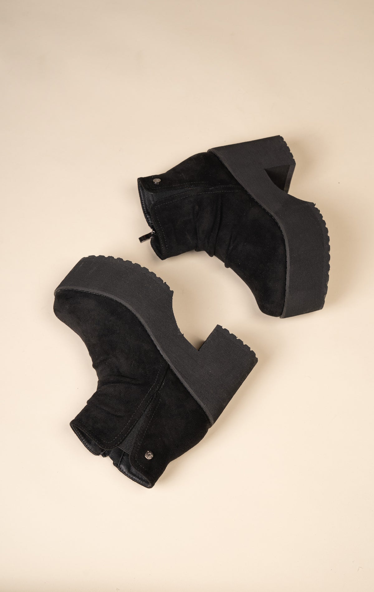 Botín Alto Mujer Negro Zahara Chinitown Chinitown