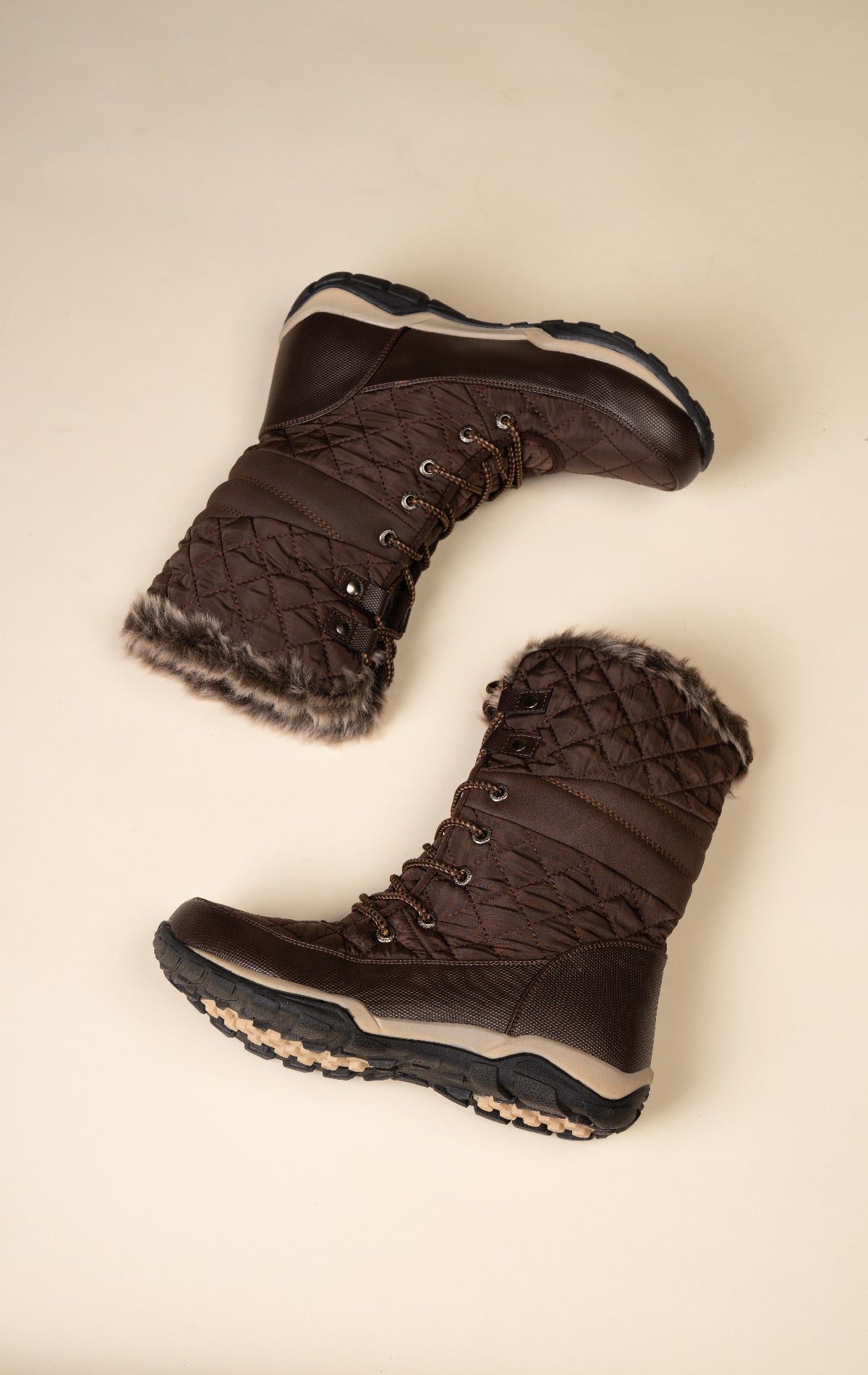 Bota Invernal Mujer Café Roma Chinitown Chinitown