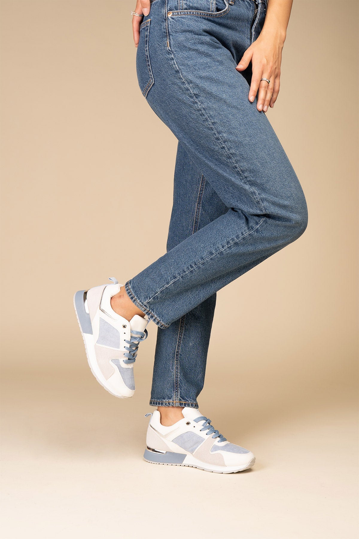 Zapatilla Urbana Mujer Azul Sayda Chinitown Chinitown