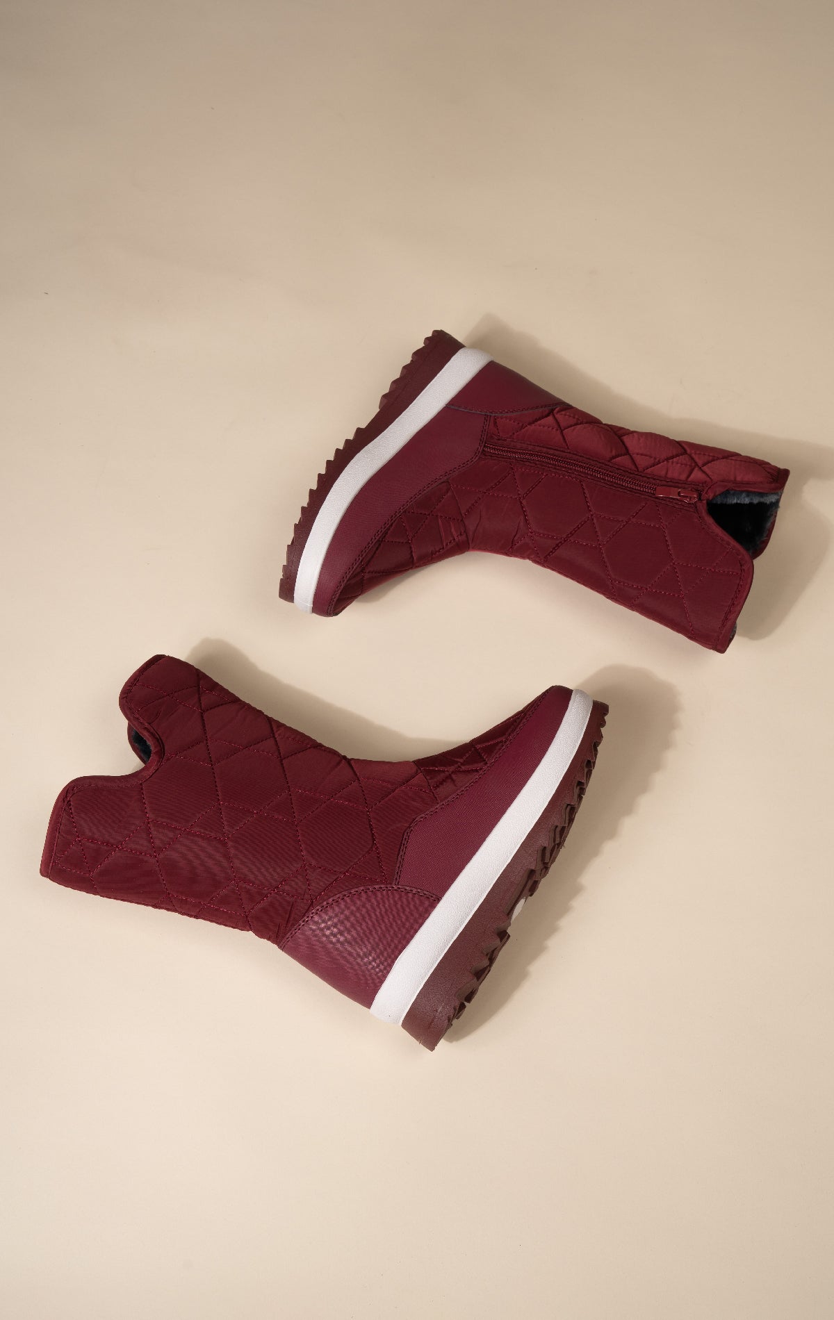 Bota Impermeable Mujer Burdeo Yunari Chinitown Chinitown