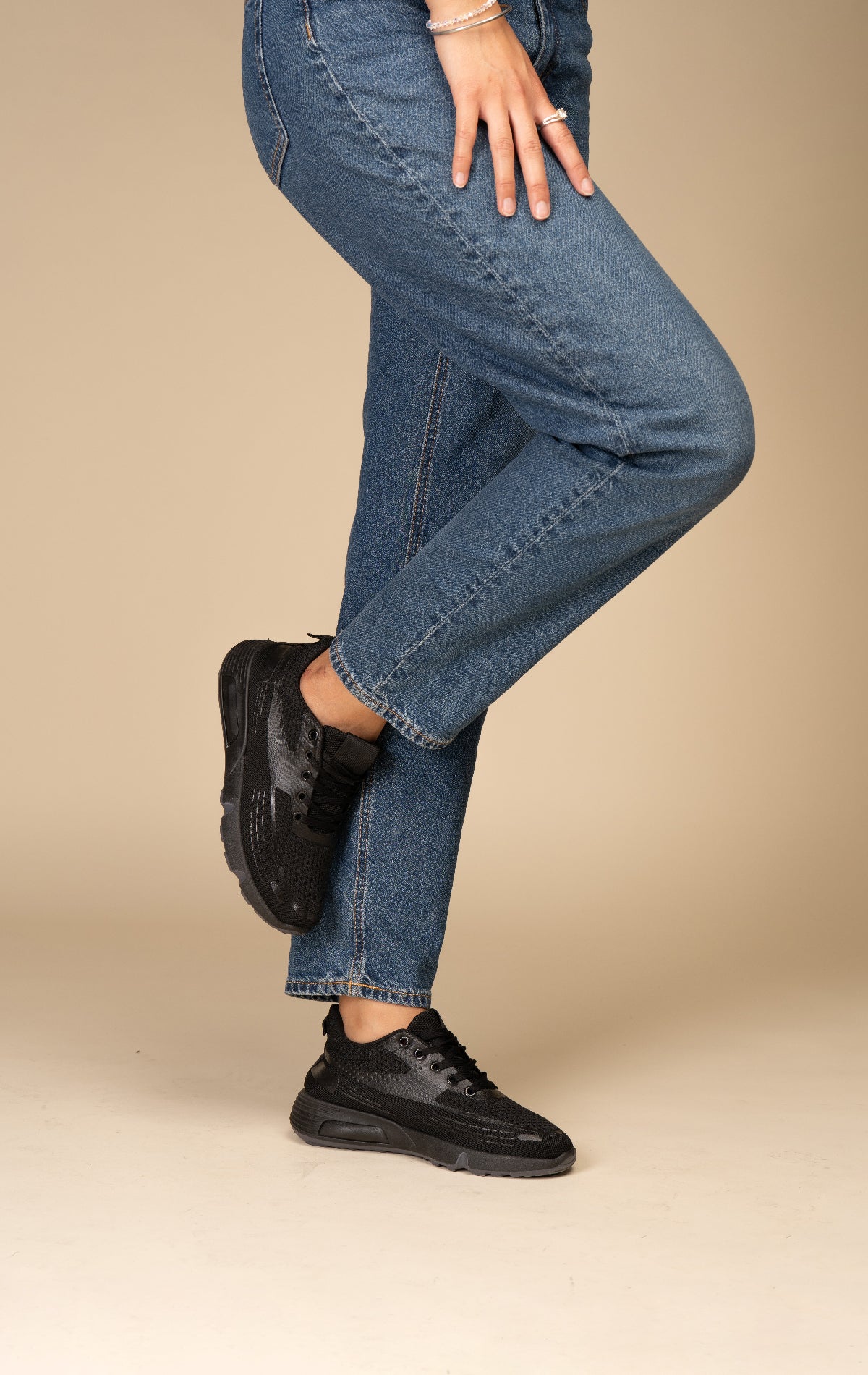 Zapatilla Deportiva Mujer Tiffany Negro Chinitown Chinitown