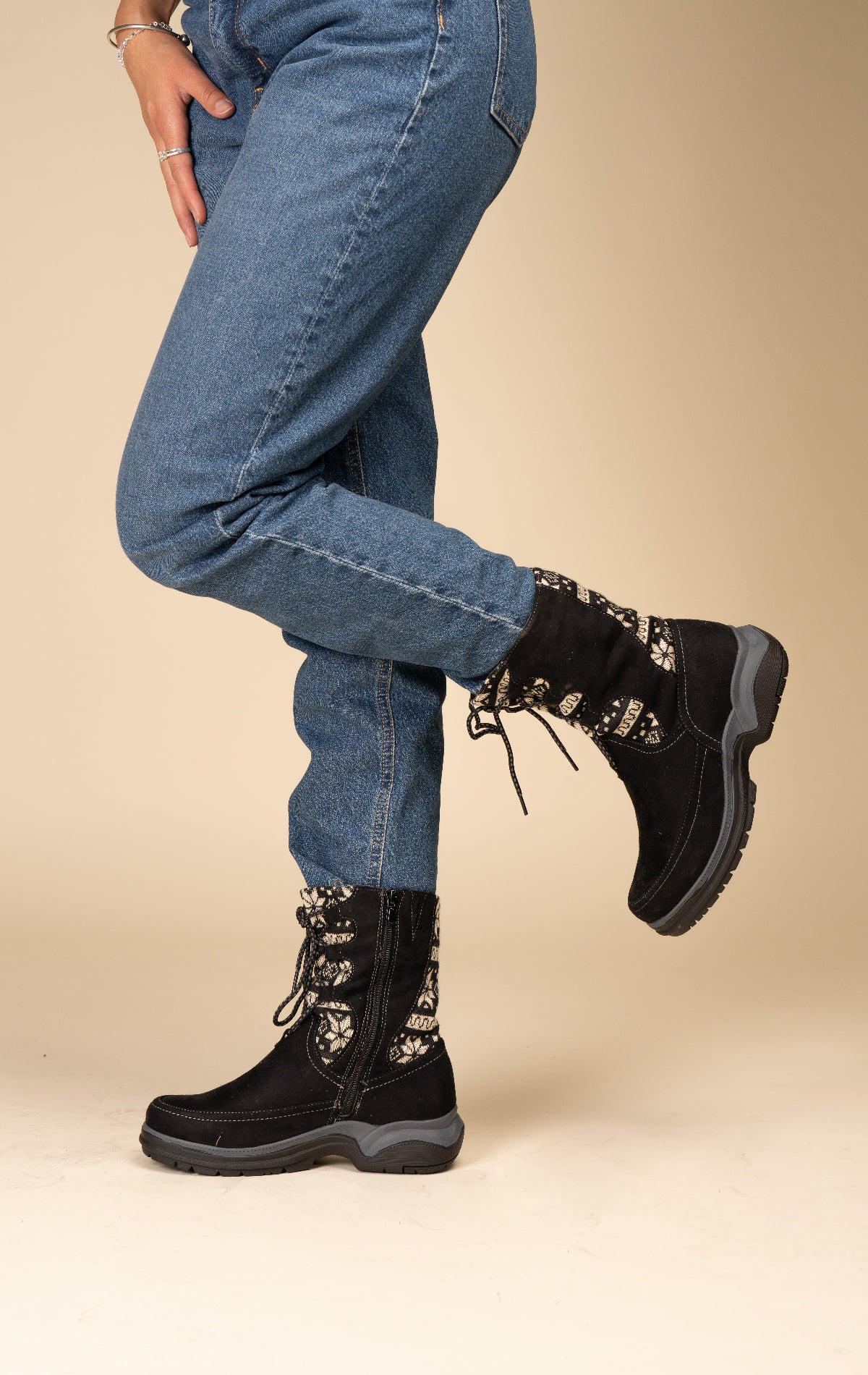 Bota Invernal Mujer Stibaliz Negro Chinitown Chinitown