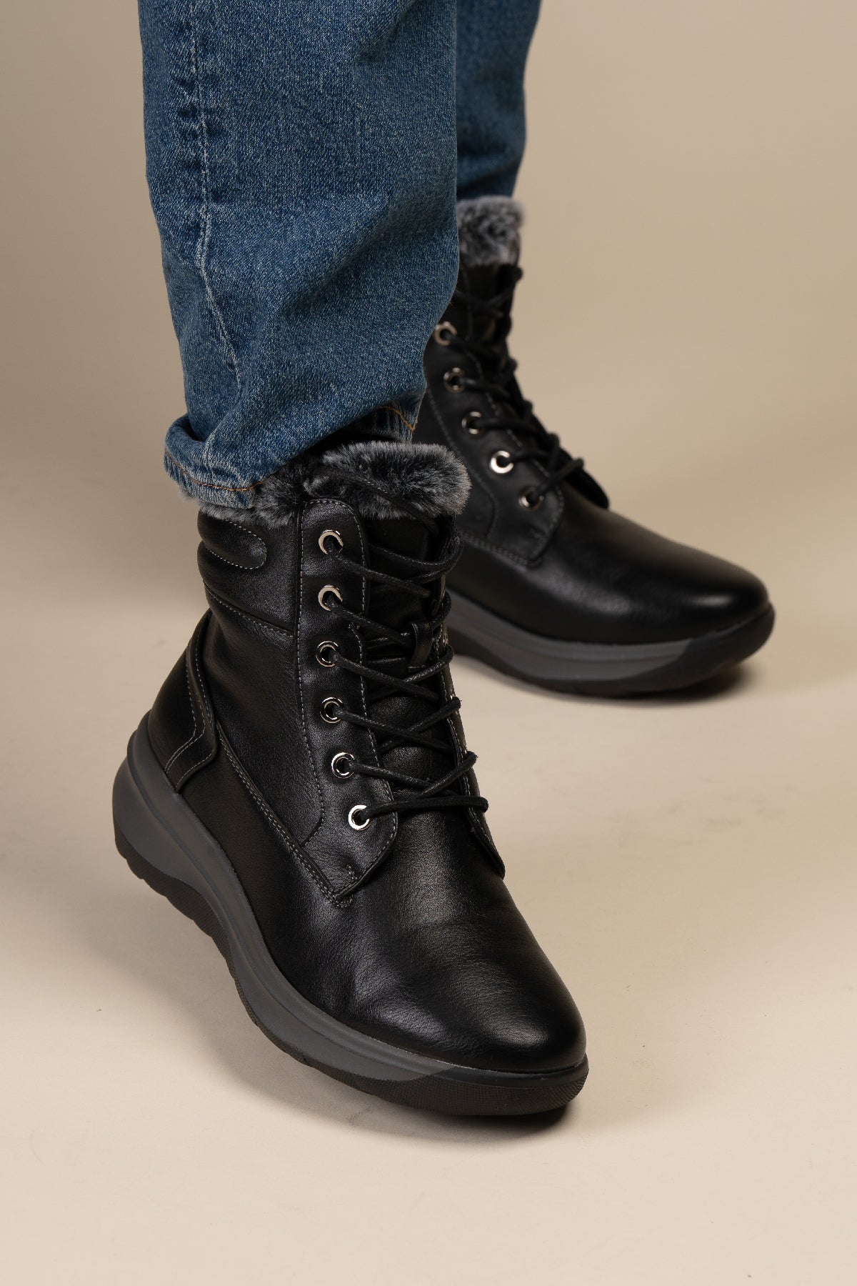 Botín Casual Mujer Negro Biwen Chinitown Chinitown