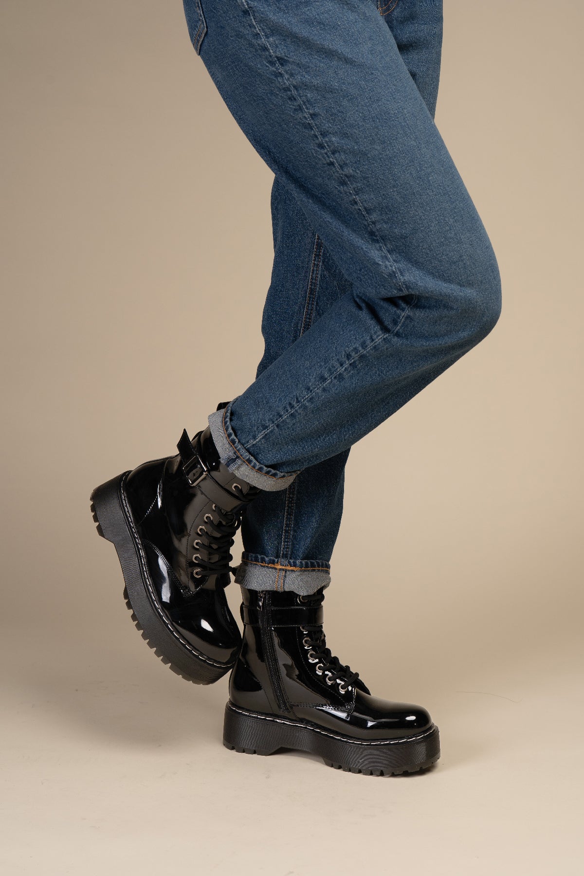 Botín Casual Mujer Negro Madeleine Chinitown Chinitown