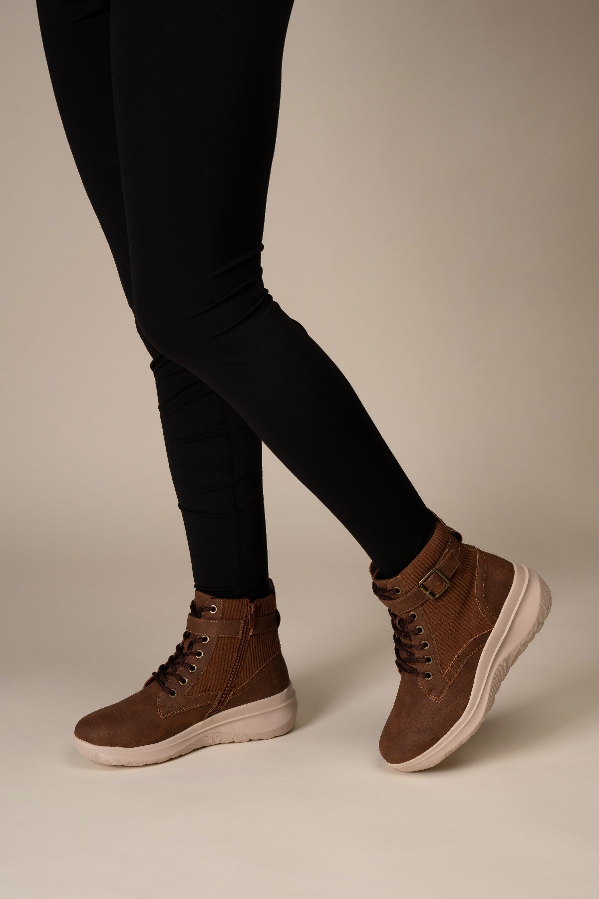 Botín Casual Mujer Café Karissa Chinitown Chinitown