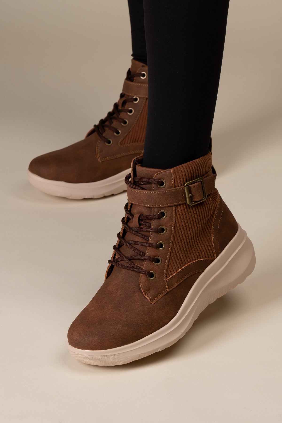 Botín Casual Mujer Café Karissa Chinitown Chinitown