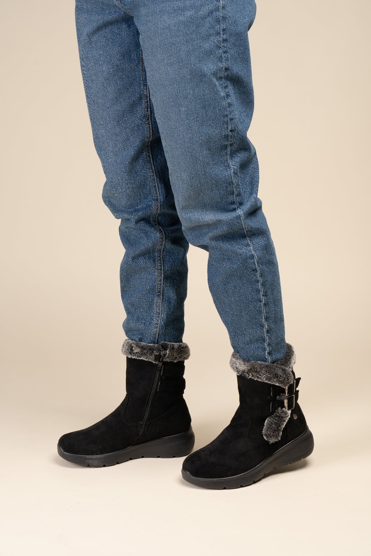 Botín Casual Mujer Negro Juniper Chinitown Chinitown