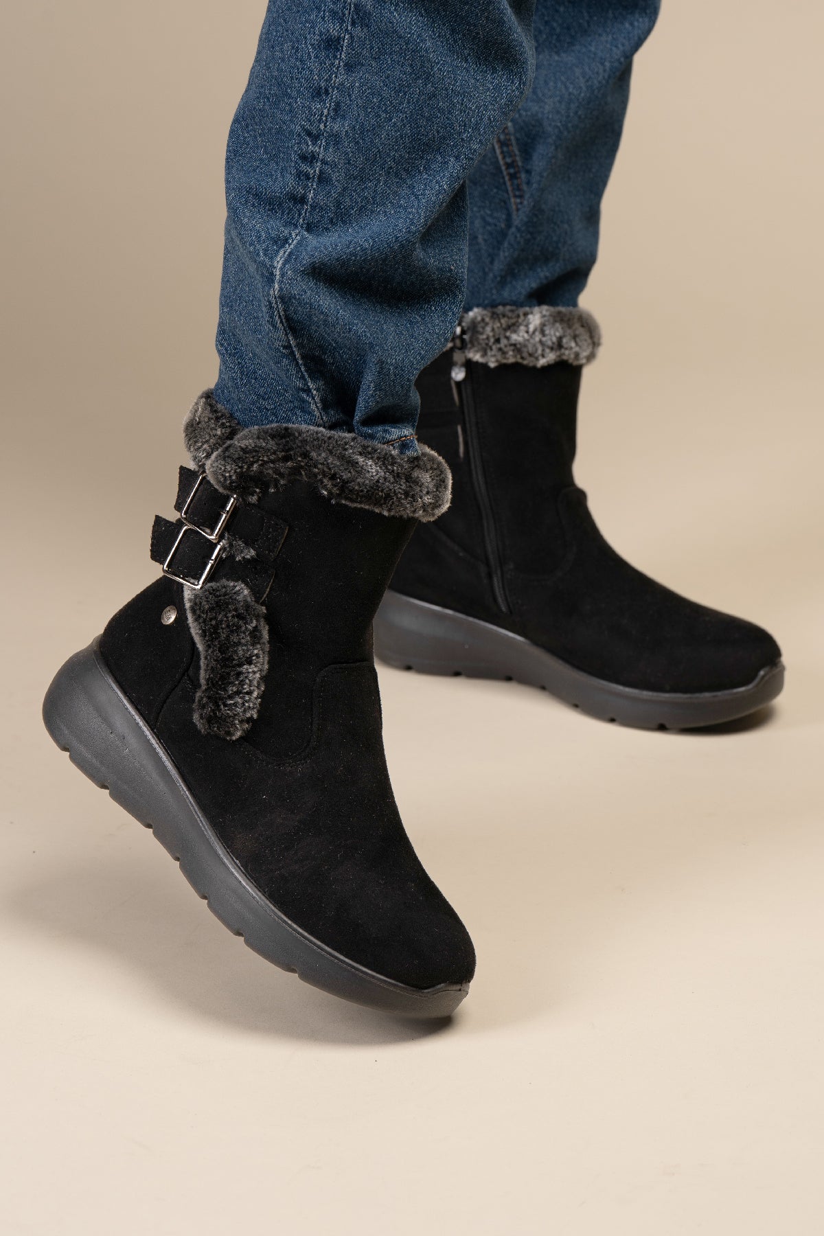 Botín Casual Mujer Negro Juniper Chinitown Chinitown