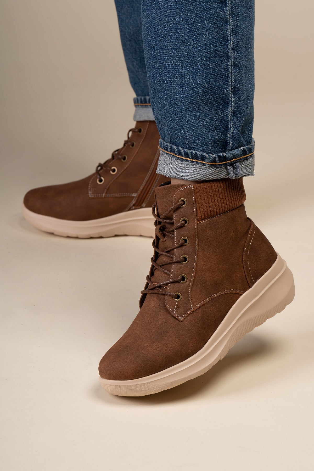 Botín Casual Mujer Café Oscuro Aurélie Chinitown Chinitown