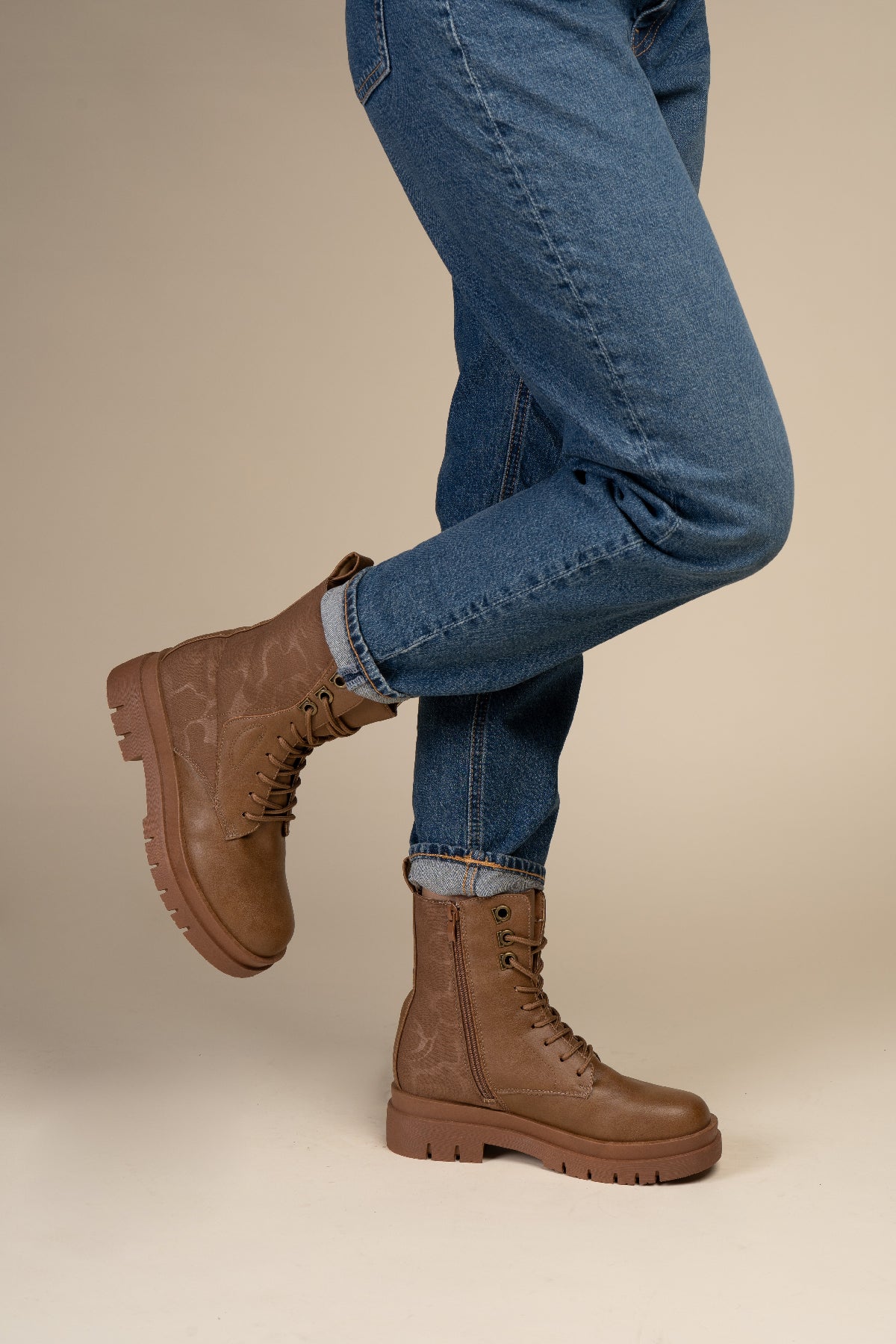 Botín Casual Mujer Café Zachary Chinitown Chinitown