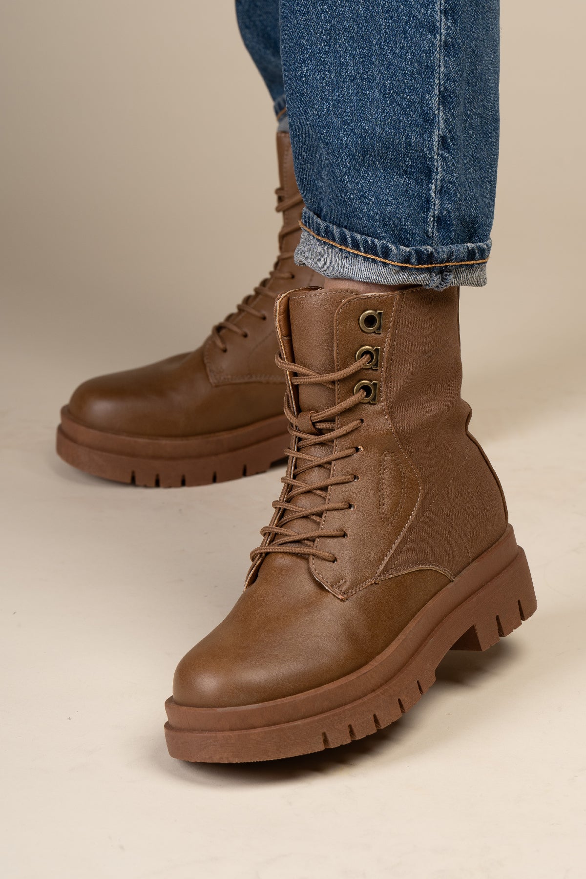 Botín Casual Mujer Café Zachary Chinitown Chinitown