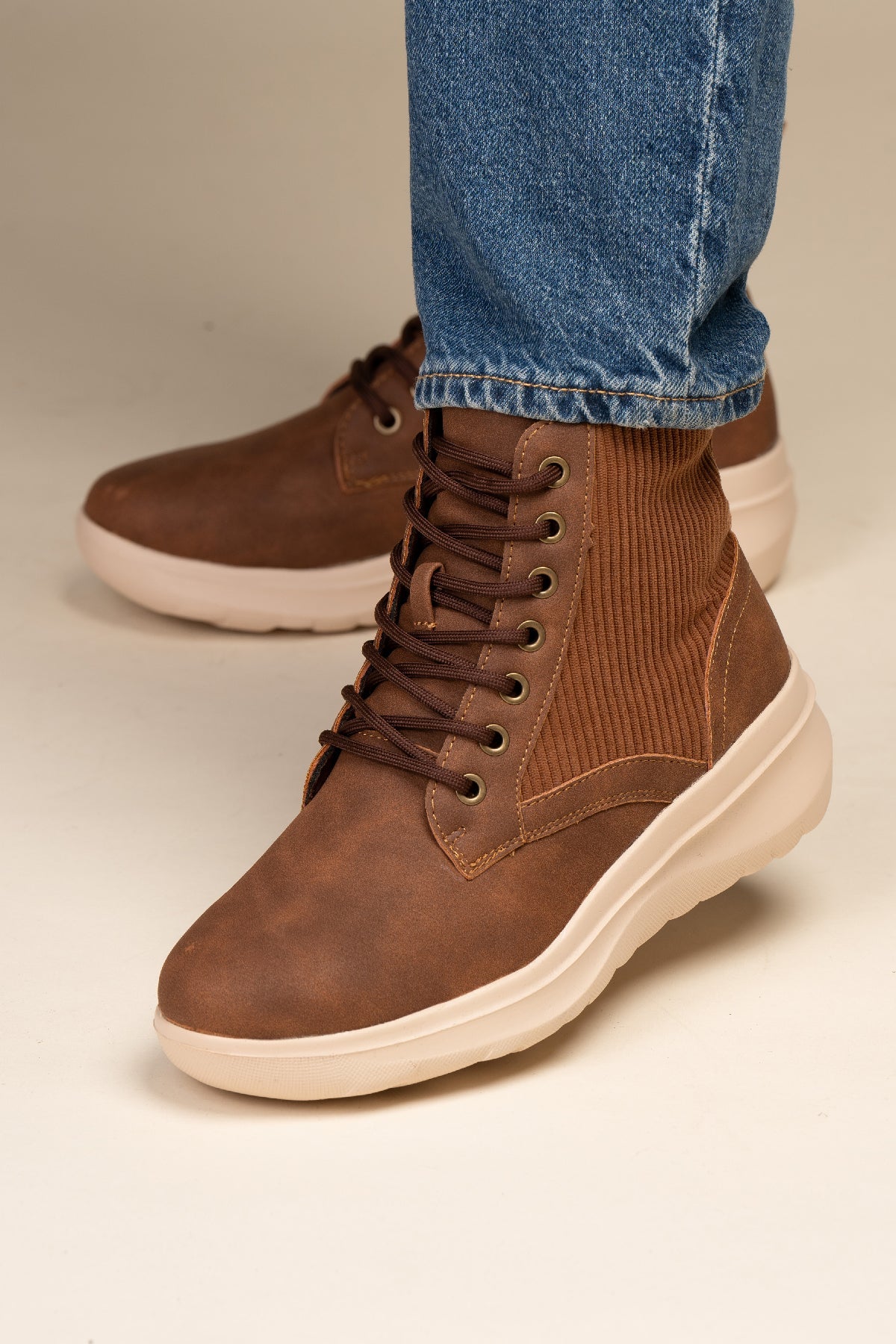 Botín Casual Mujer Café Aurélie Chinitown Chinitown