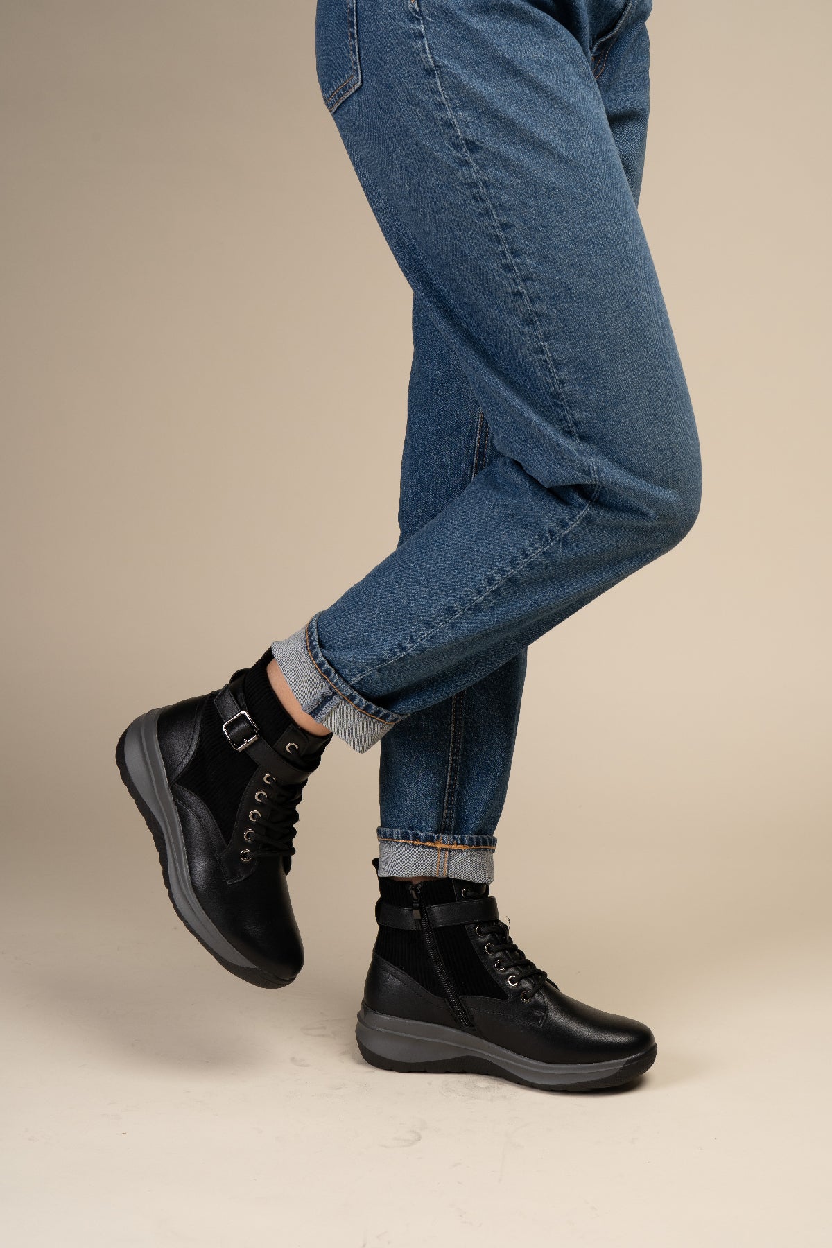 Botín Casual Mujer Negro Karissa Chinitown Chinitown