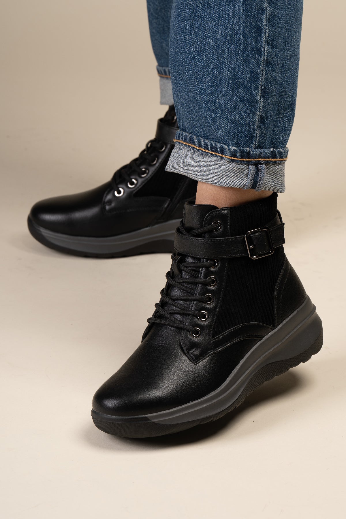 Botín Casual Mujer Negro Karissa Chinitown Chinitown