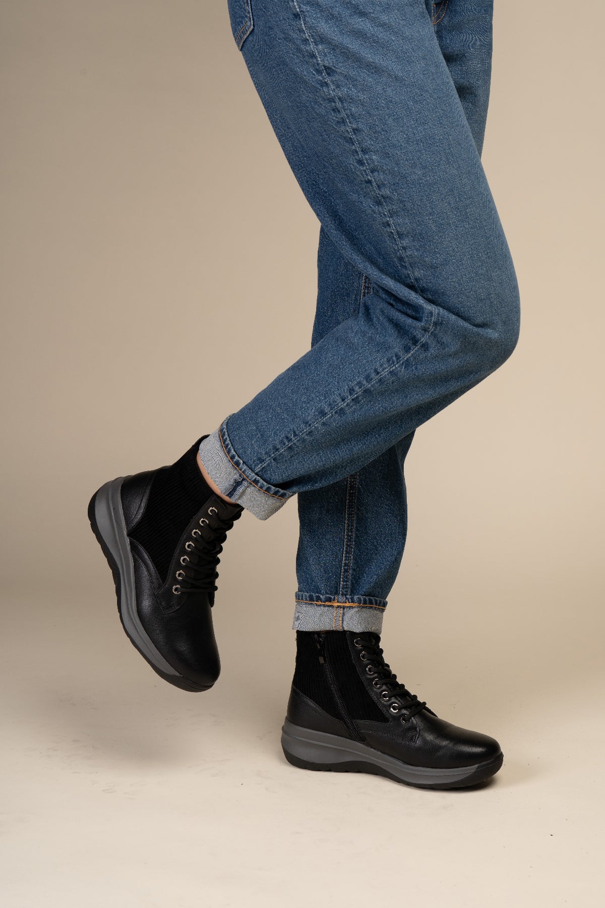 Botín Casual Mujer Negro Aurélie Chinitown Chinitown