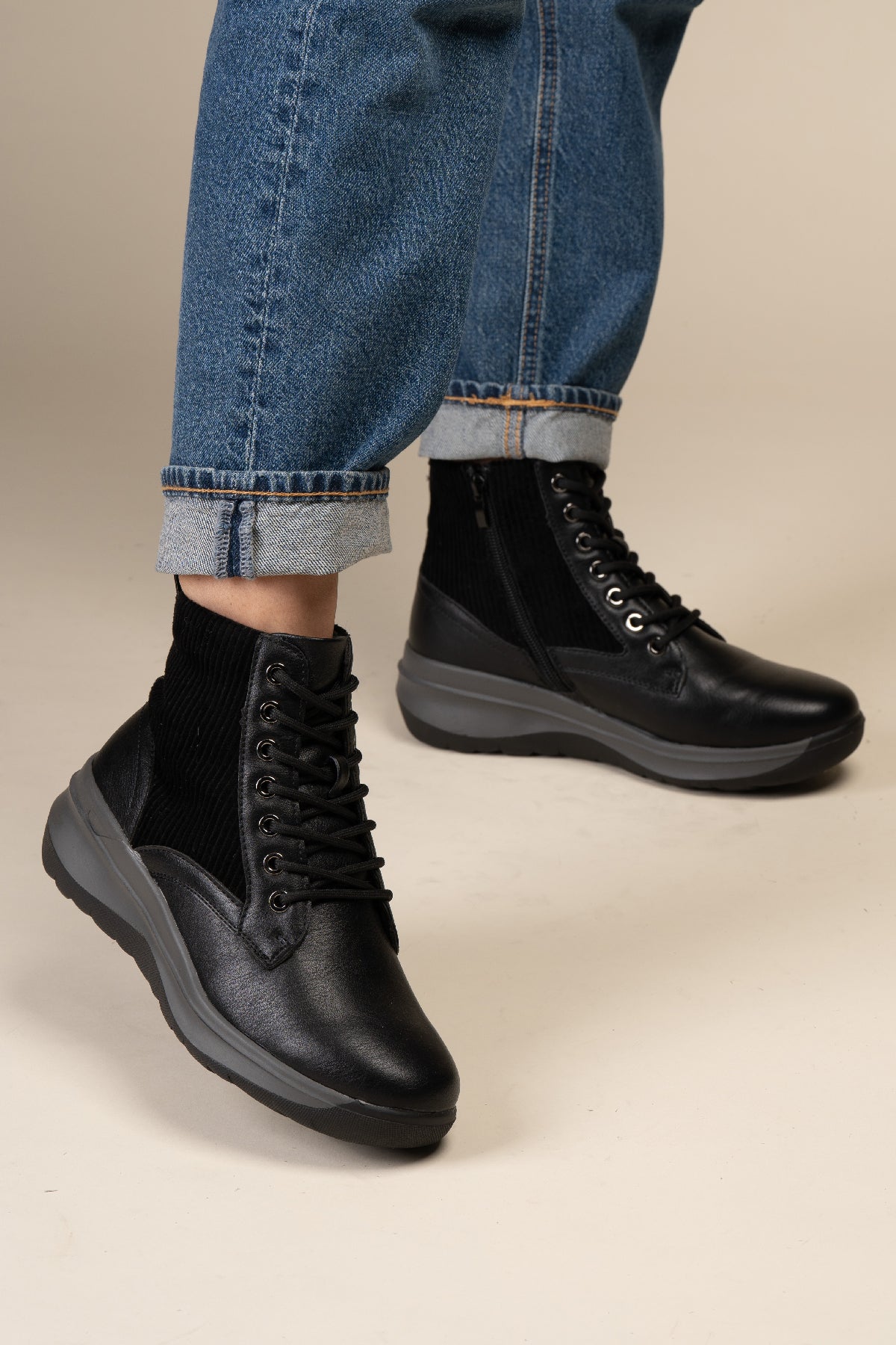 Botín Casual Mujer Negro Aurélie Chinitown Chinitown