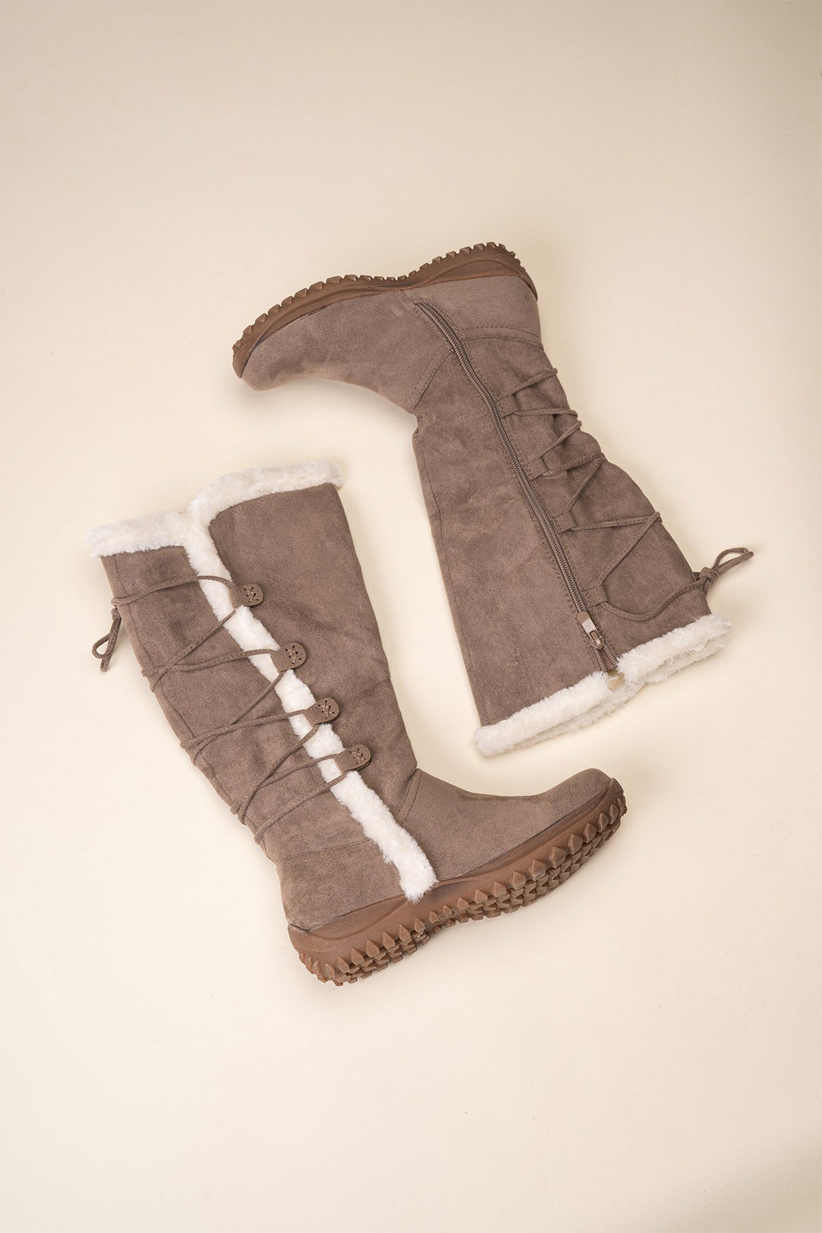 Bota Comfy Mujer Khaki Odette Chinitown Chinitown