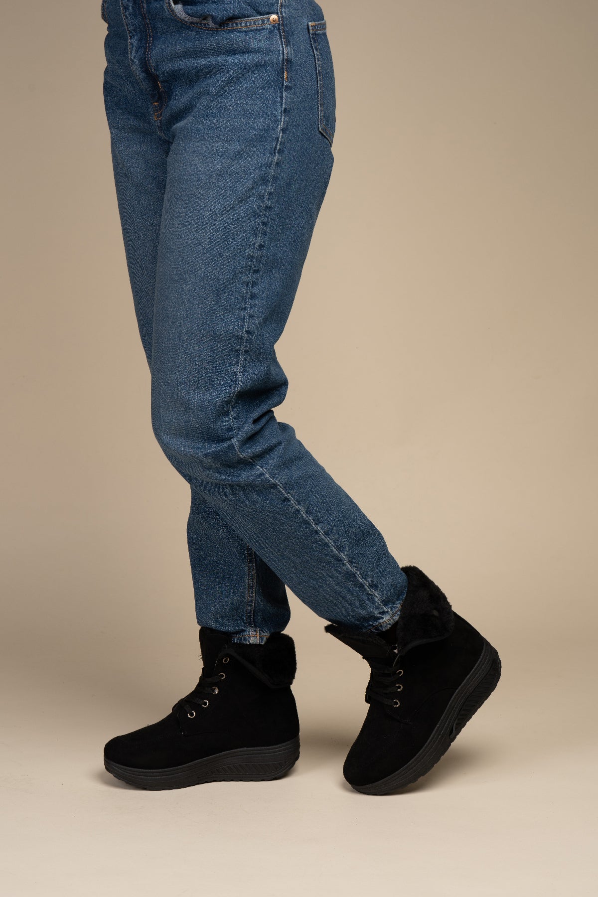 Botín Casual Mujer Negro Callie Chinitown Chinitown