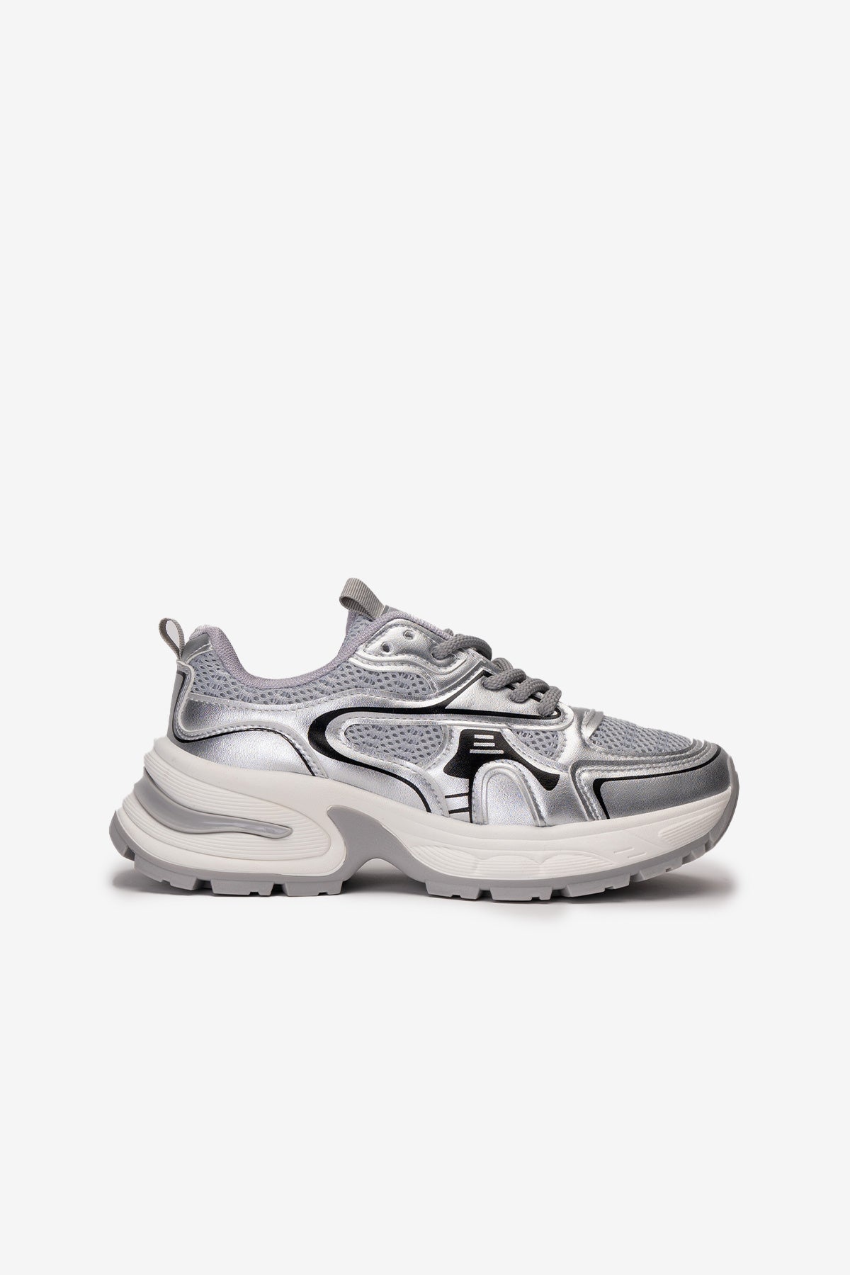 Zapatilla Deportiva Mujer Gris Reid Chinitown Chinitown