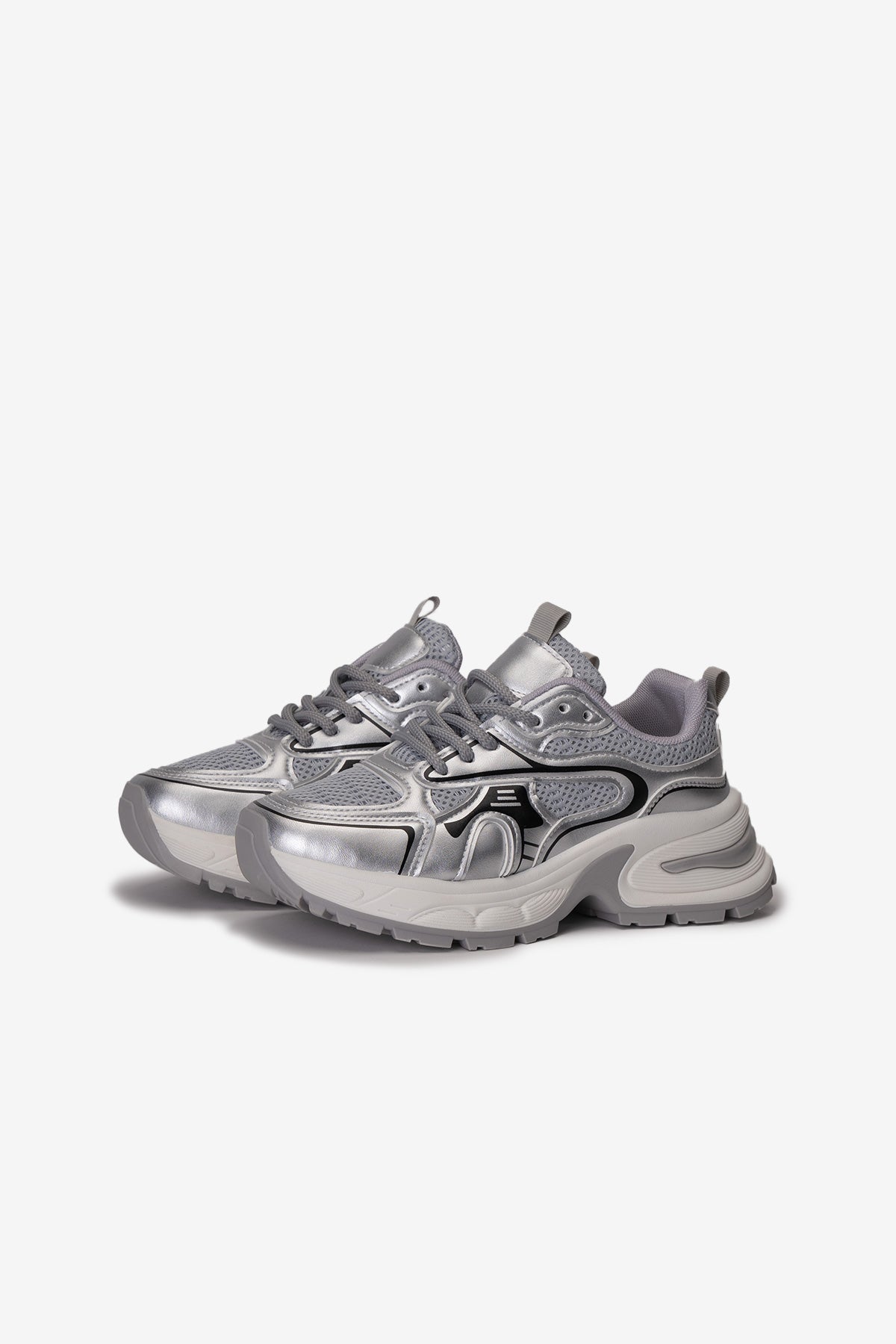 Zapatilla Deportiva Mujer Gris Reid Chinitown Chinitown