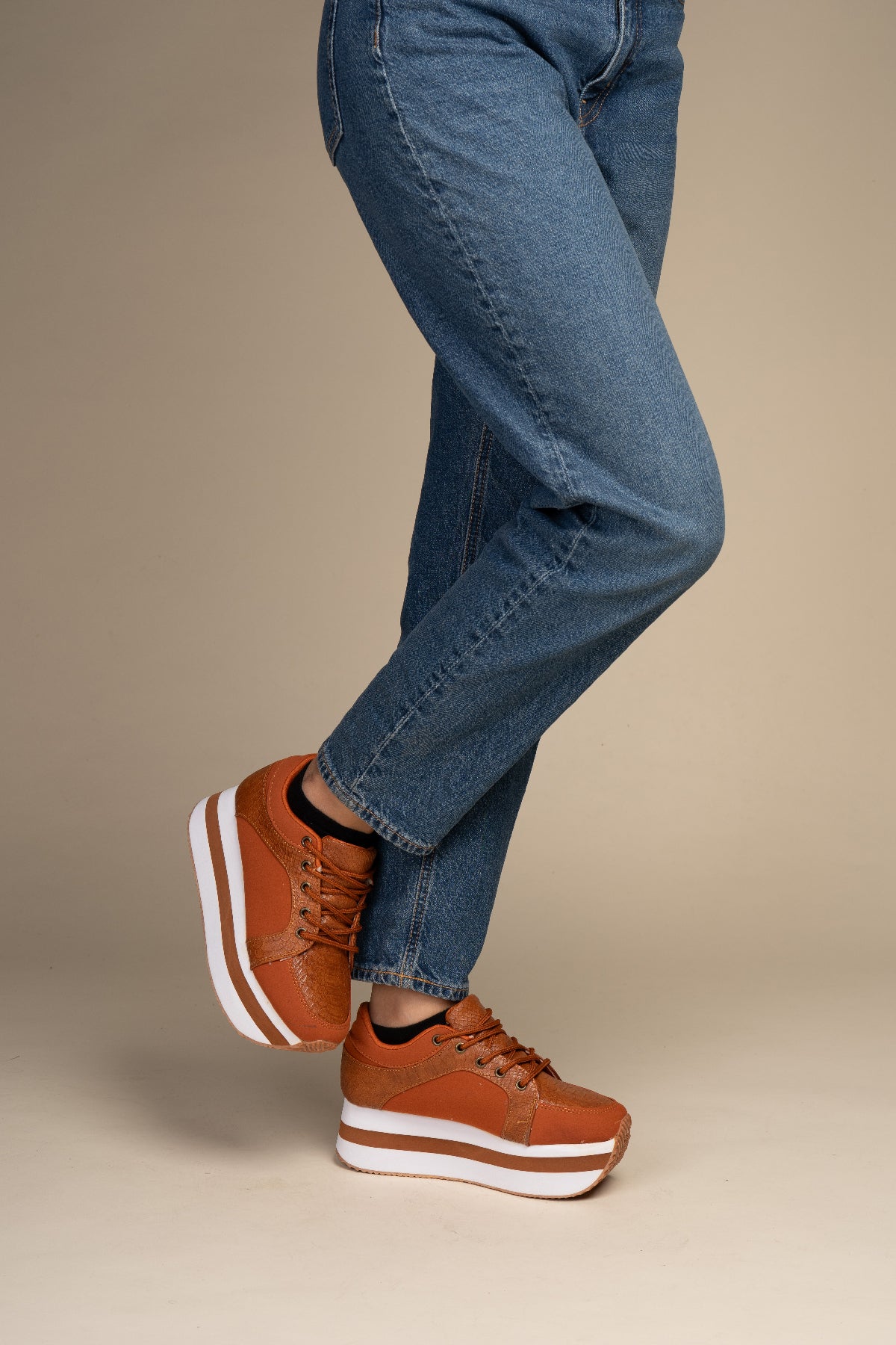 Zapatilla Casual Mujer Camel Kendra Chinitown Chinitown