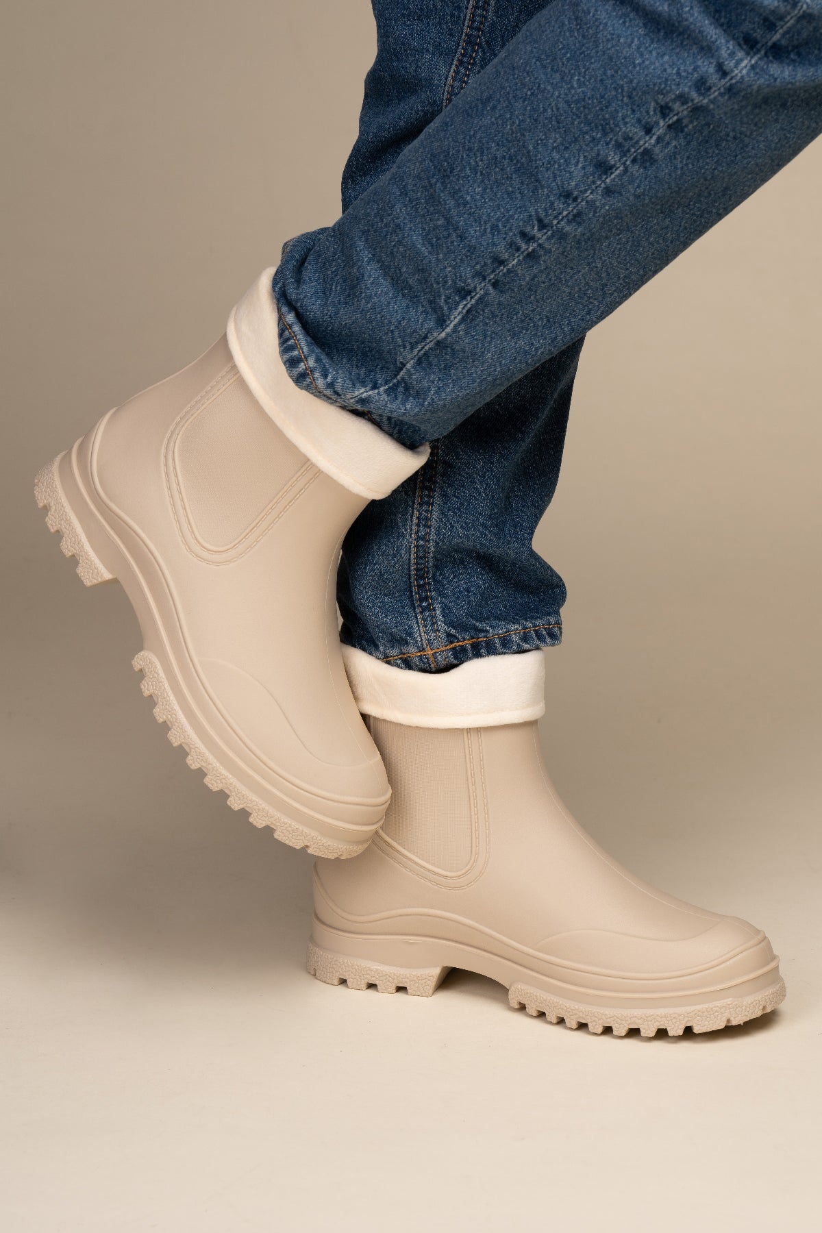 Botín de Agua Mujer Beige Arco Chinitown Chinitown