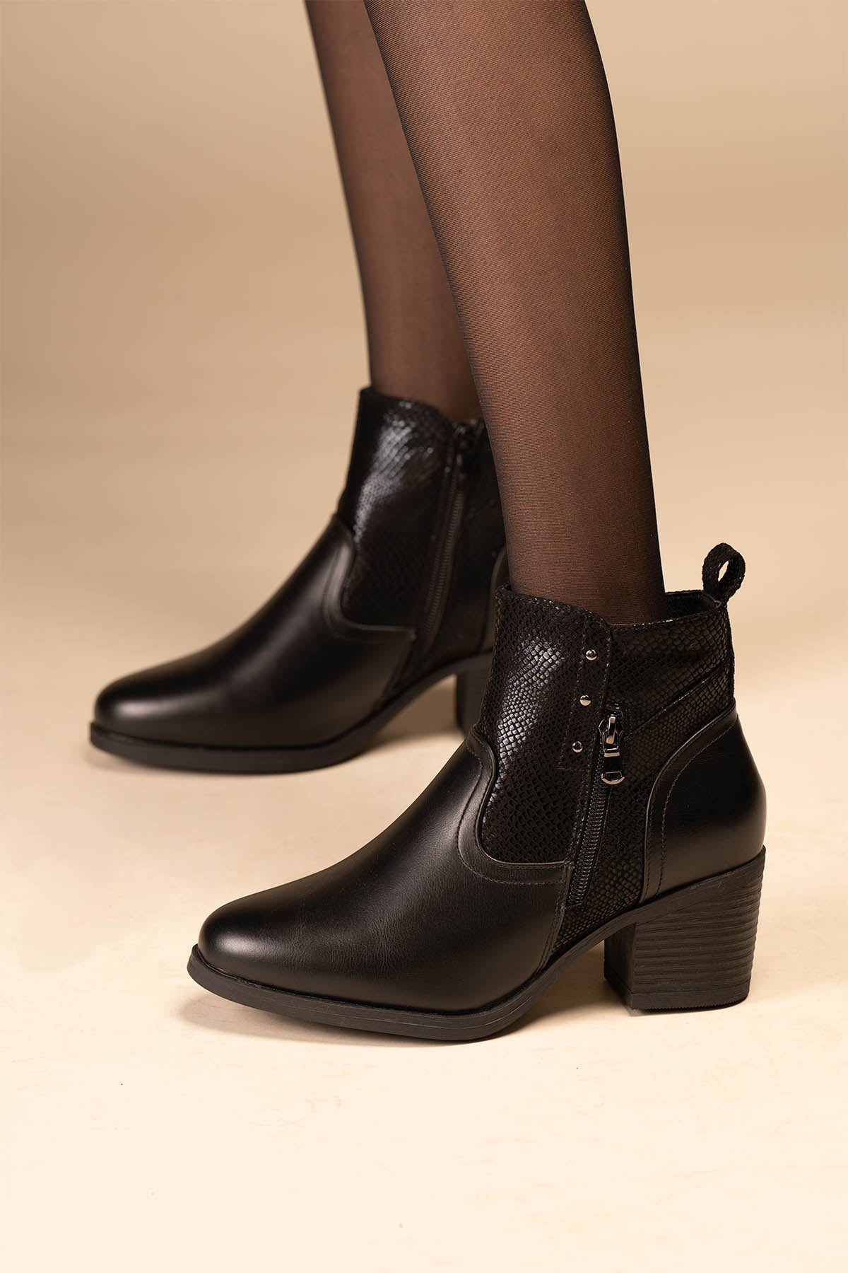 Botín Casual Mujer Negro Khosi Chinitown Chinitown