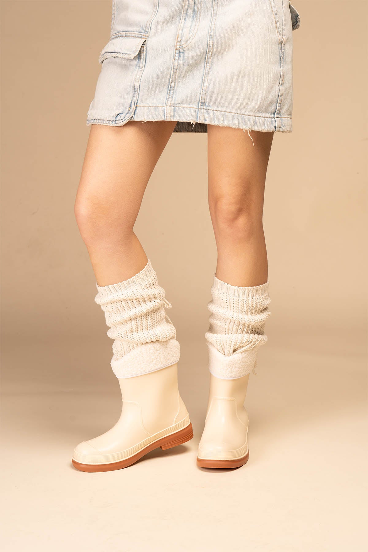 Bota de Agua Mujer Blanco Nosisa Chinitown Chinitown