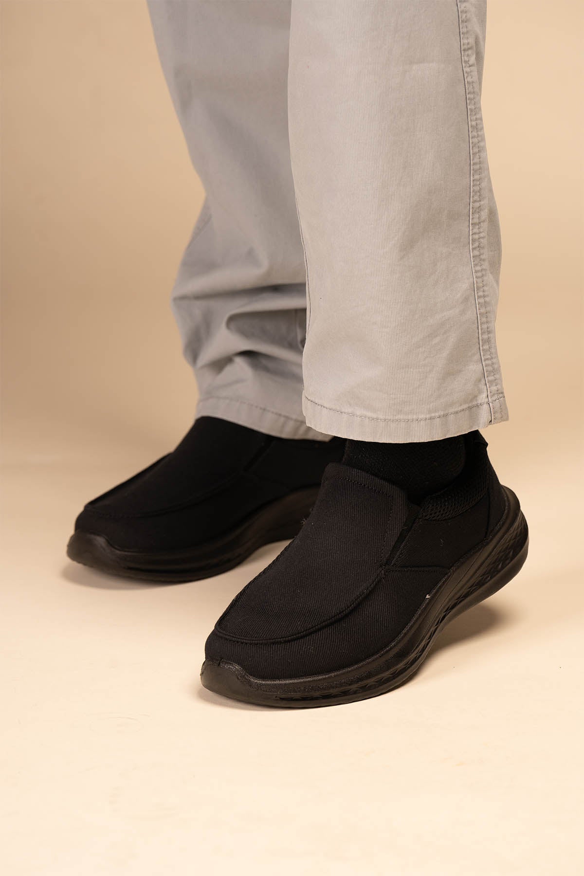 Zapato Cómodo Hombre Negro Buhle Chinitown Chinitown