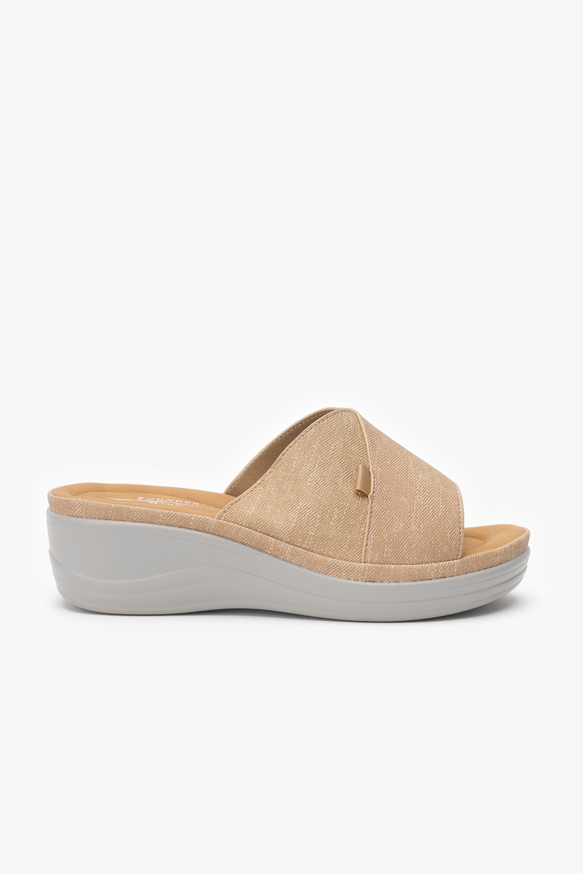 Sandalia Casual Mujer Beige Wix Chinitown Chinitown