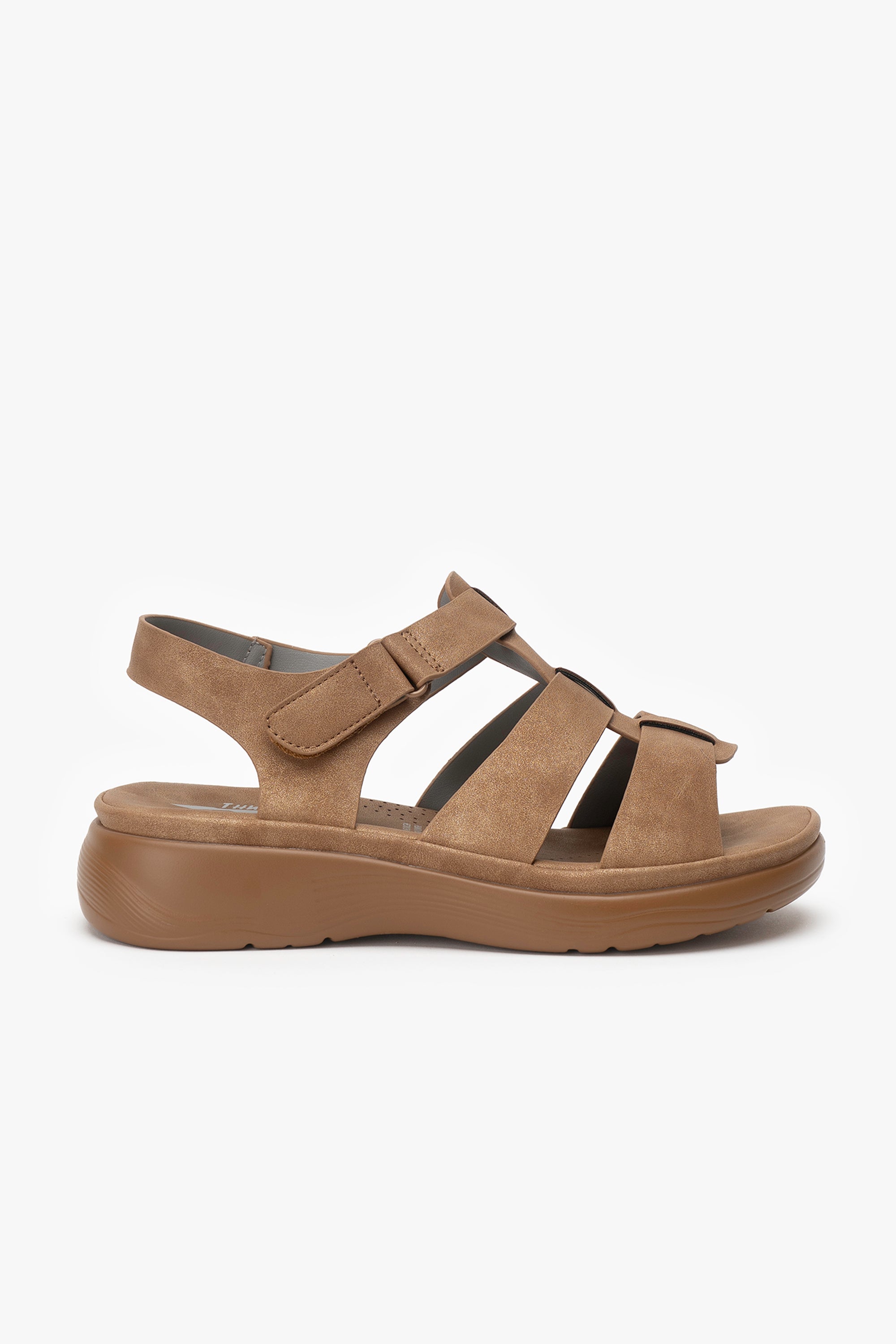 Sandalia Casual Mujer Camel Bass Chinitown Chinitown