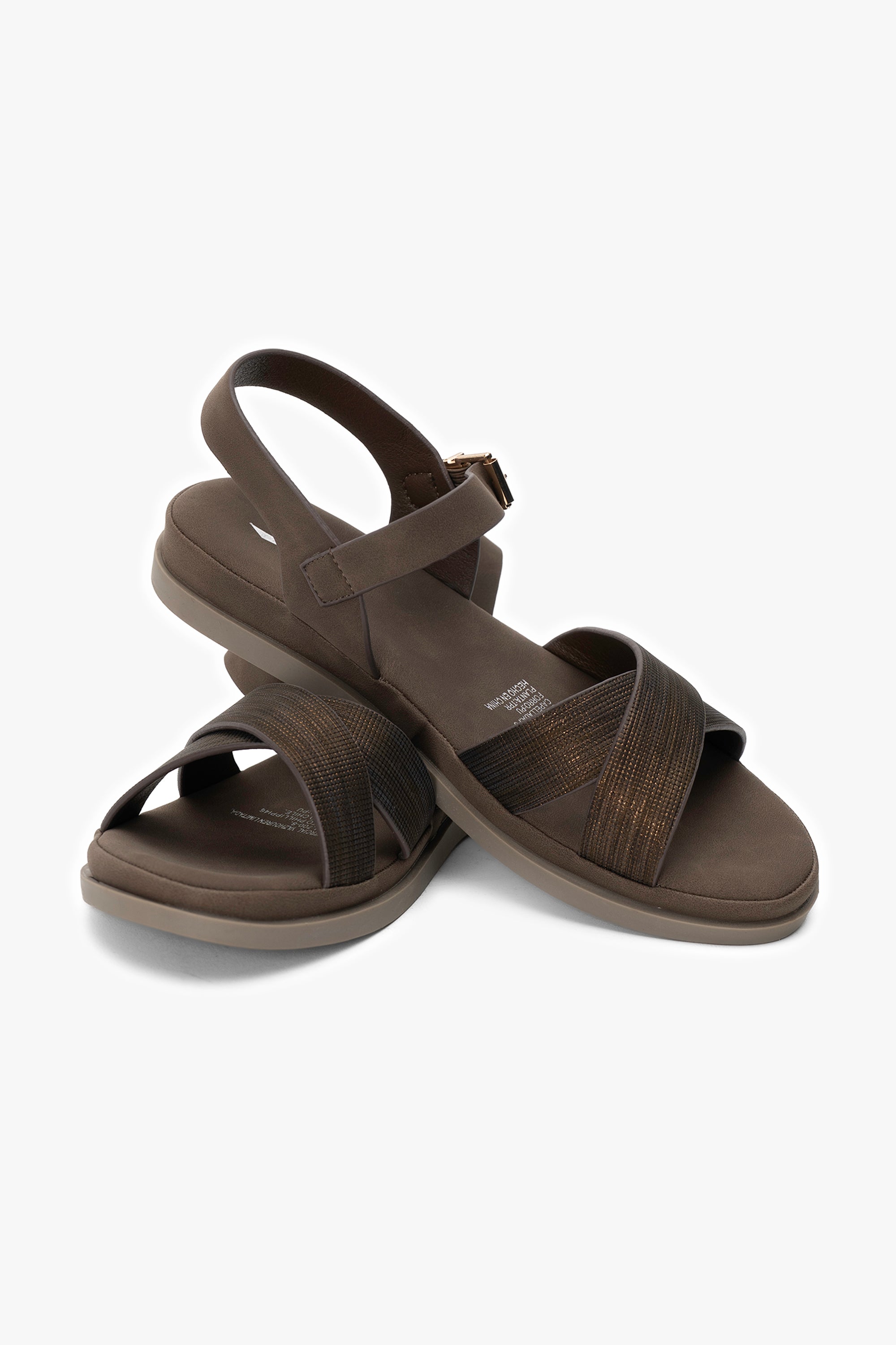 Sandalia Casual Mujer Café Laurel Chinitown Chinitown