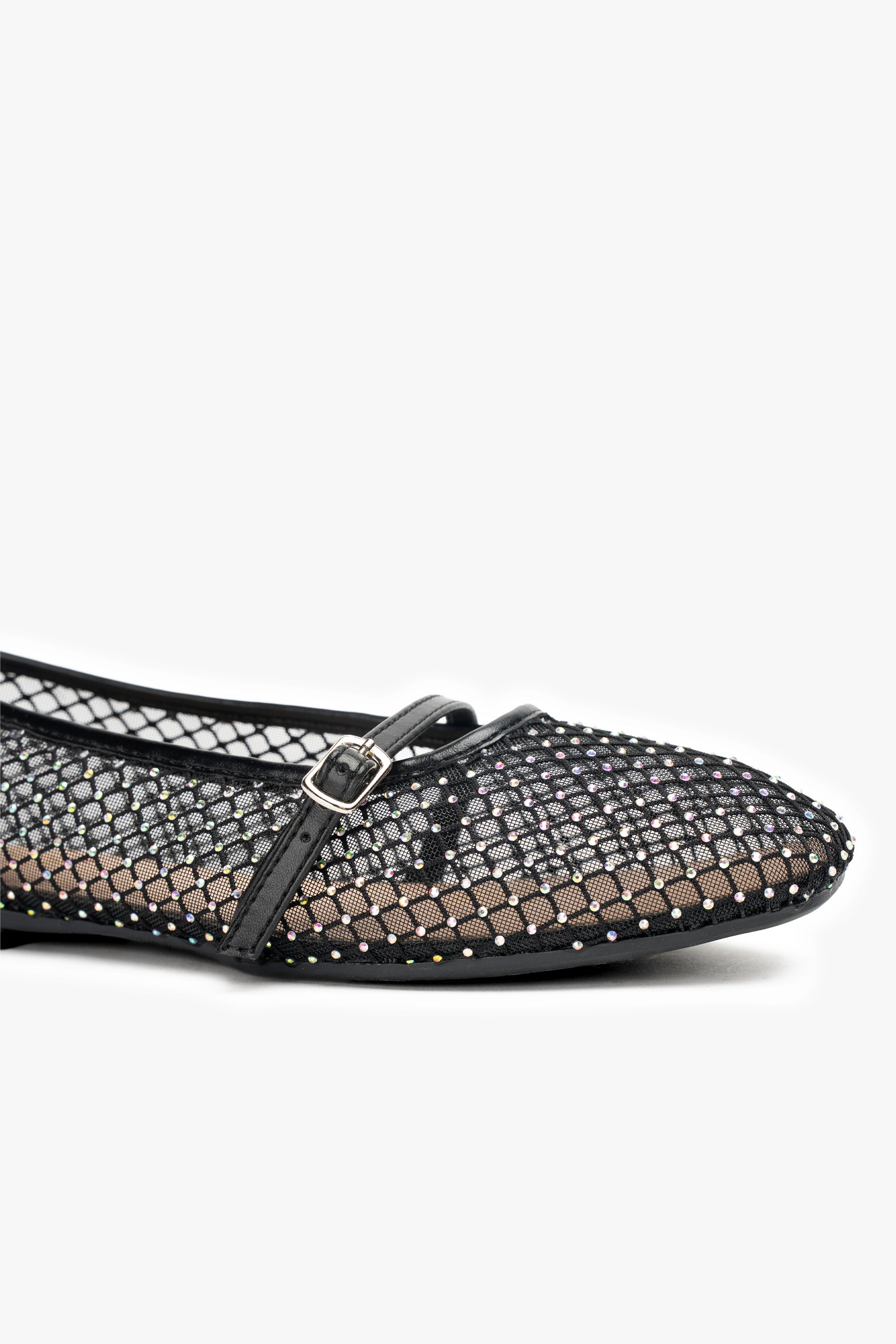 Ballerina Mujer Negro Brillo Chinitown Chinitown