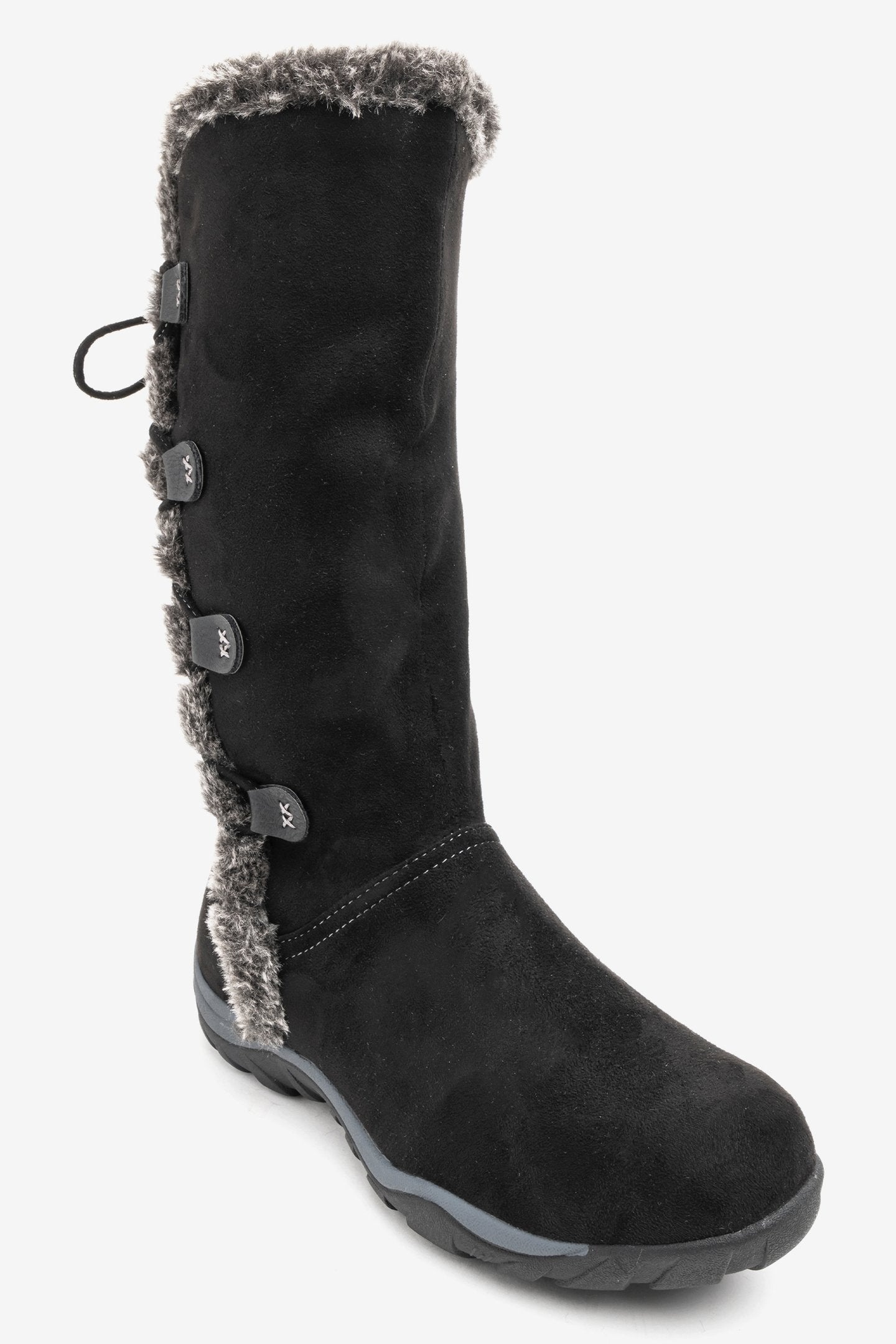 Bota Isa Black Chancleta Chancleta