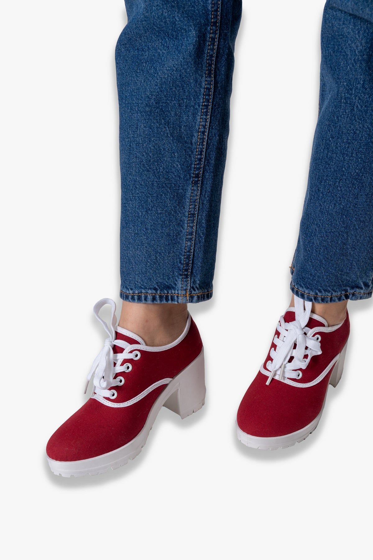 Zapatilla Mujer Rojo Layla Carbin carbin