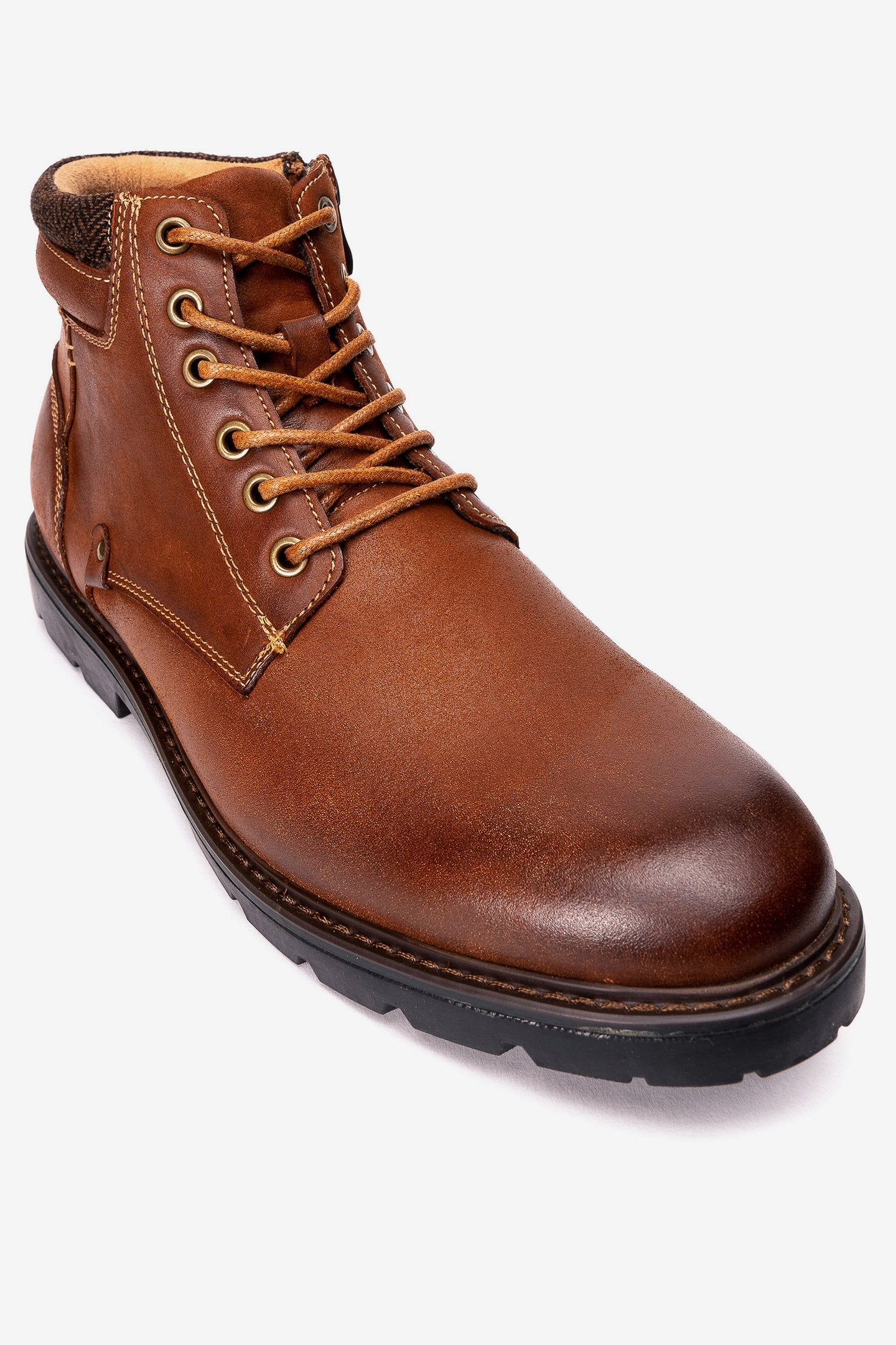 Botín Hombre Café Rojizo Zepo Thunder Blue Thunder Blue