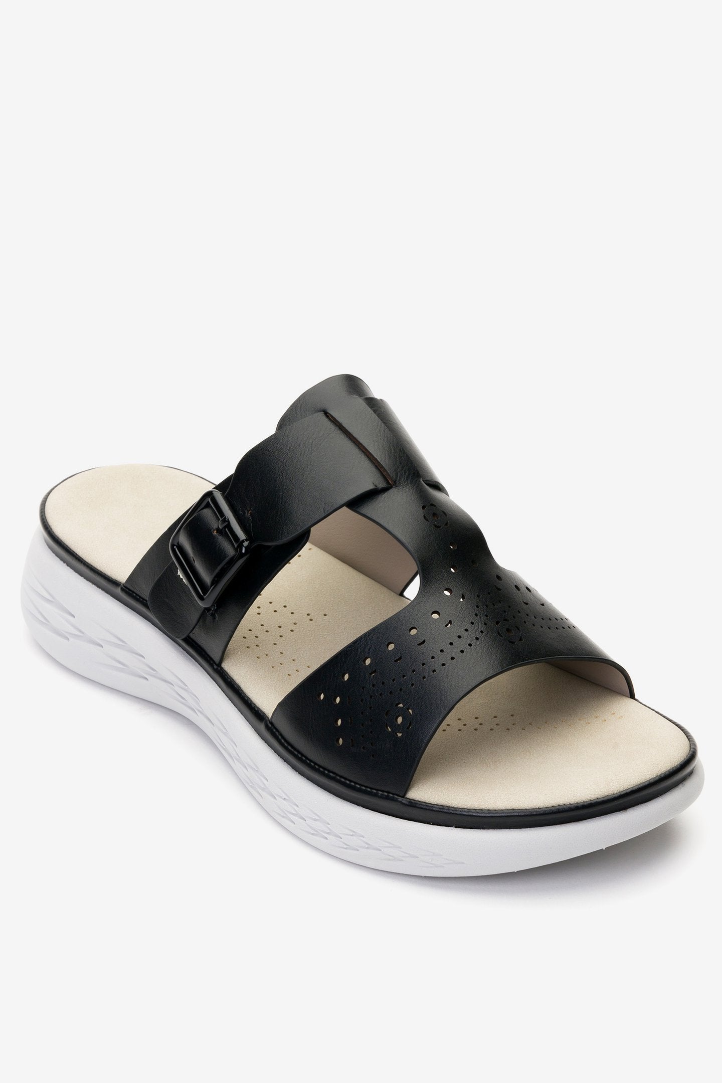 Sandalia Mujer Negro Kairi Chancleta Chancleta